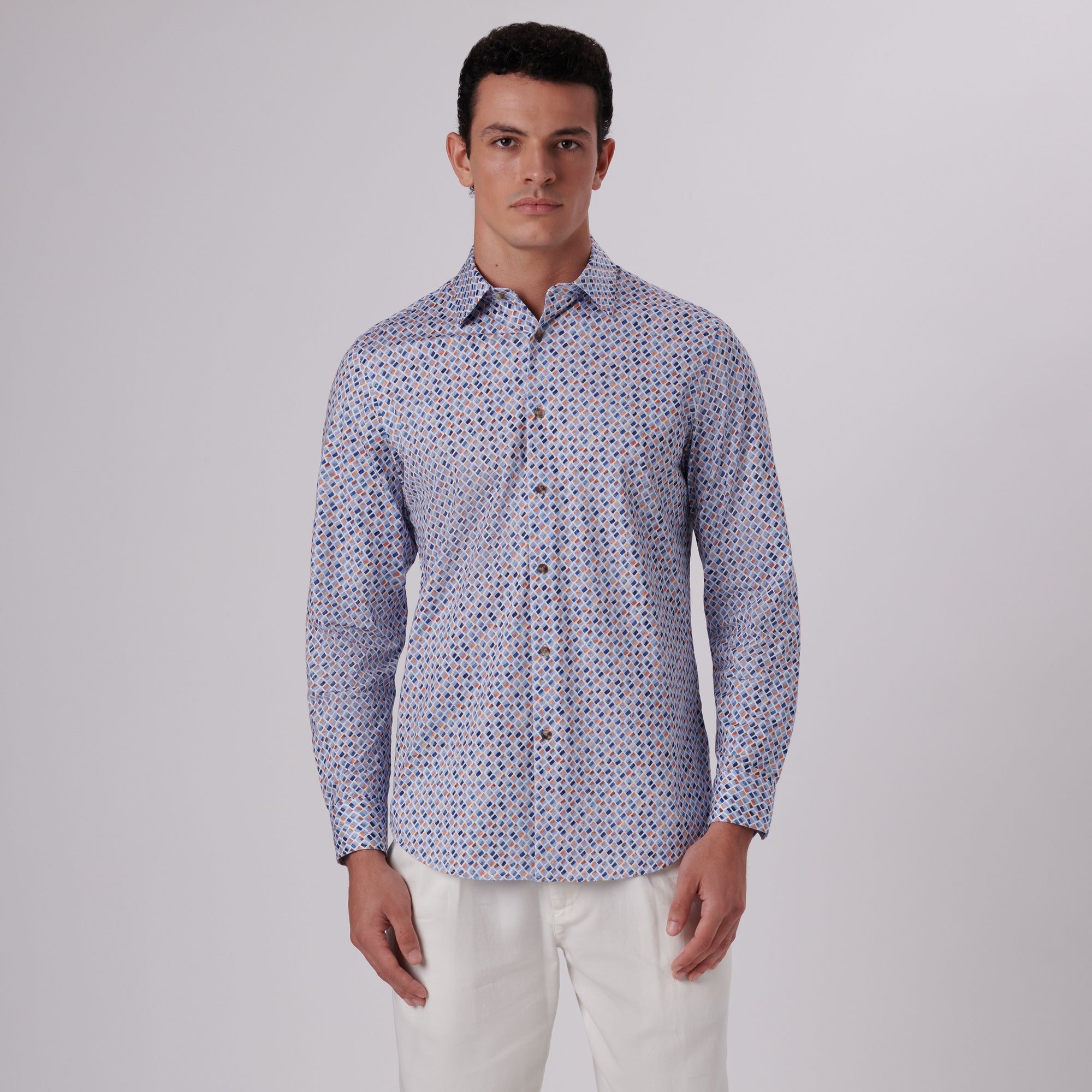 James Diamond Print OoohCotton Shirt