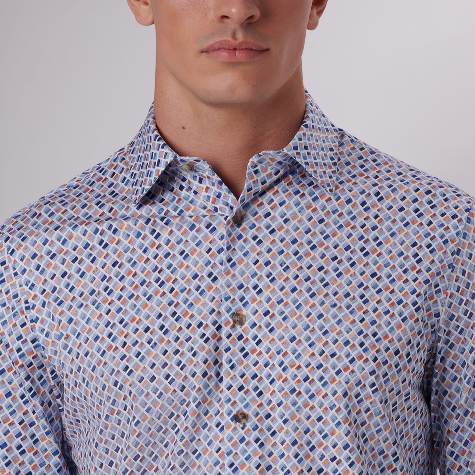 James Diamond Print OoohCotton Shirt