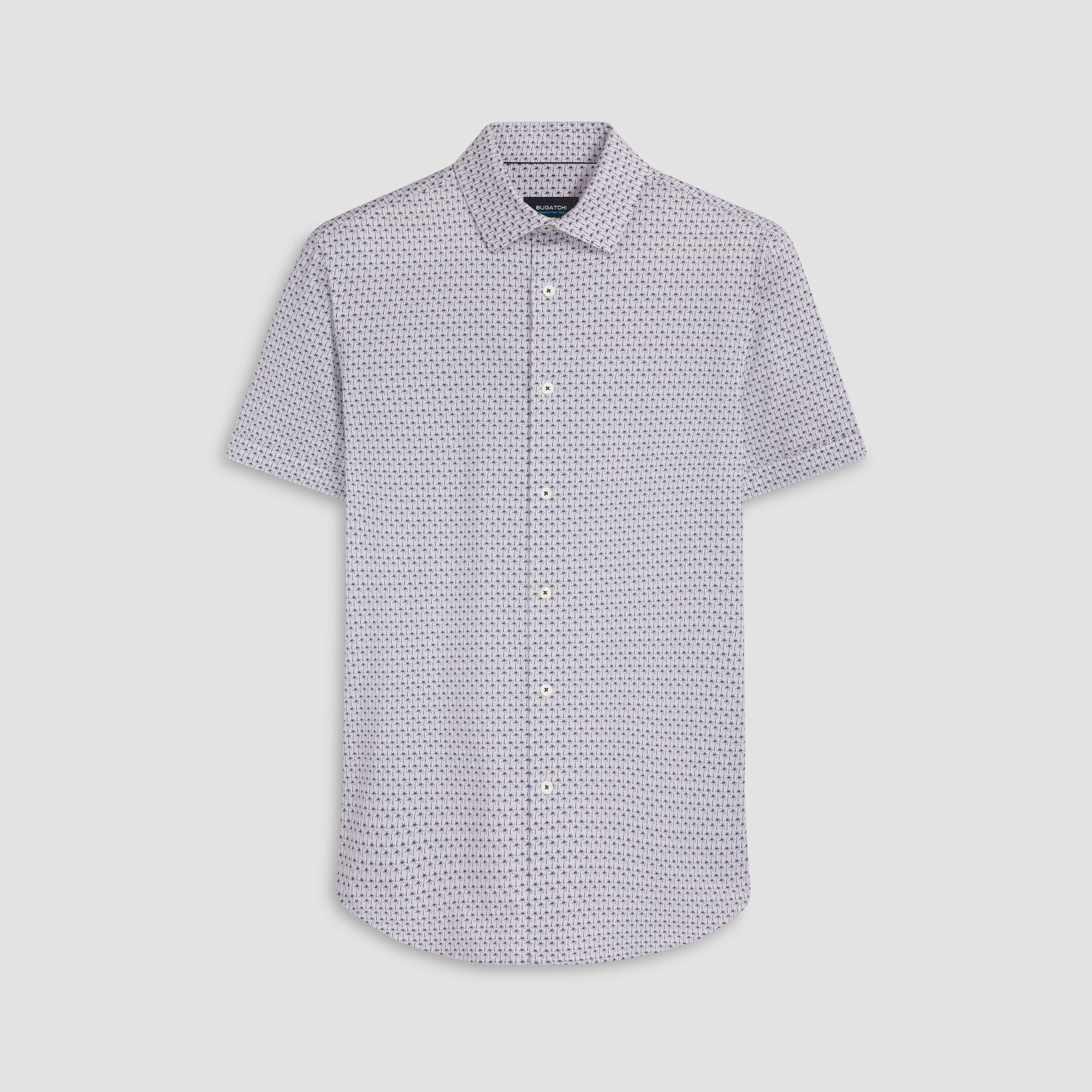 Miles Palm Tree Print OoohCotton Short Sleeve Shirt
