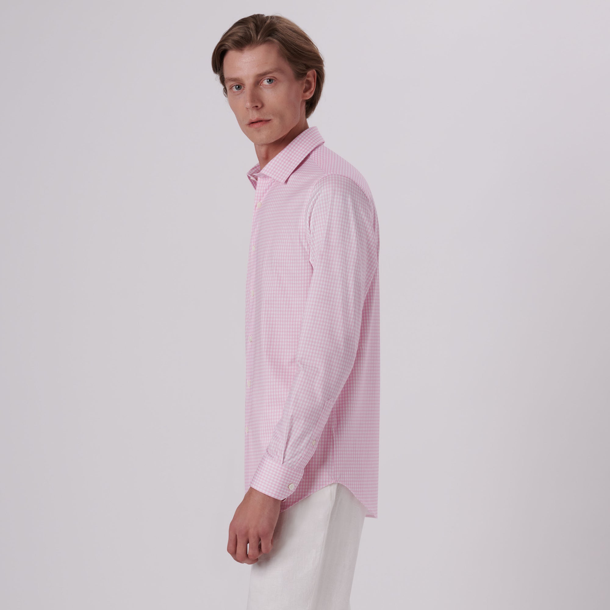 James Gingham Check Print OoohCotton Shirt