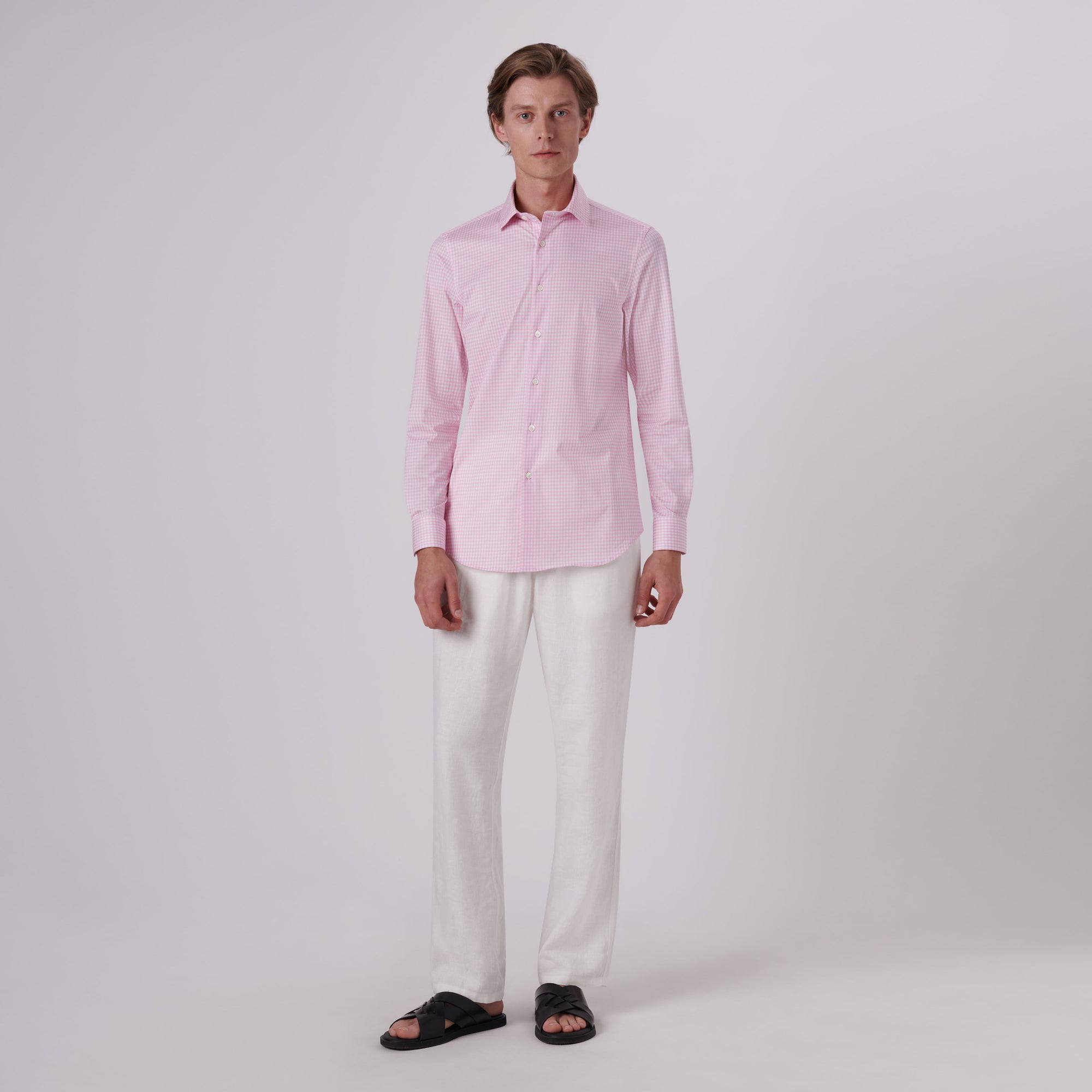 James Gingham Check Print OoohCotton Shirt