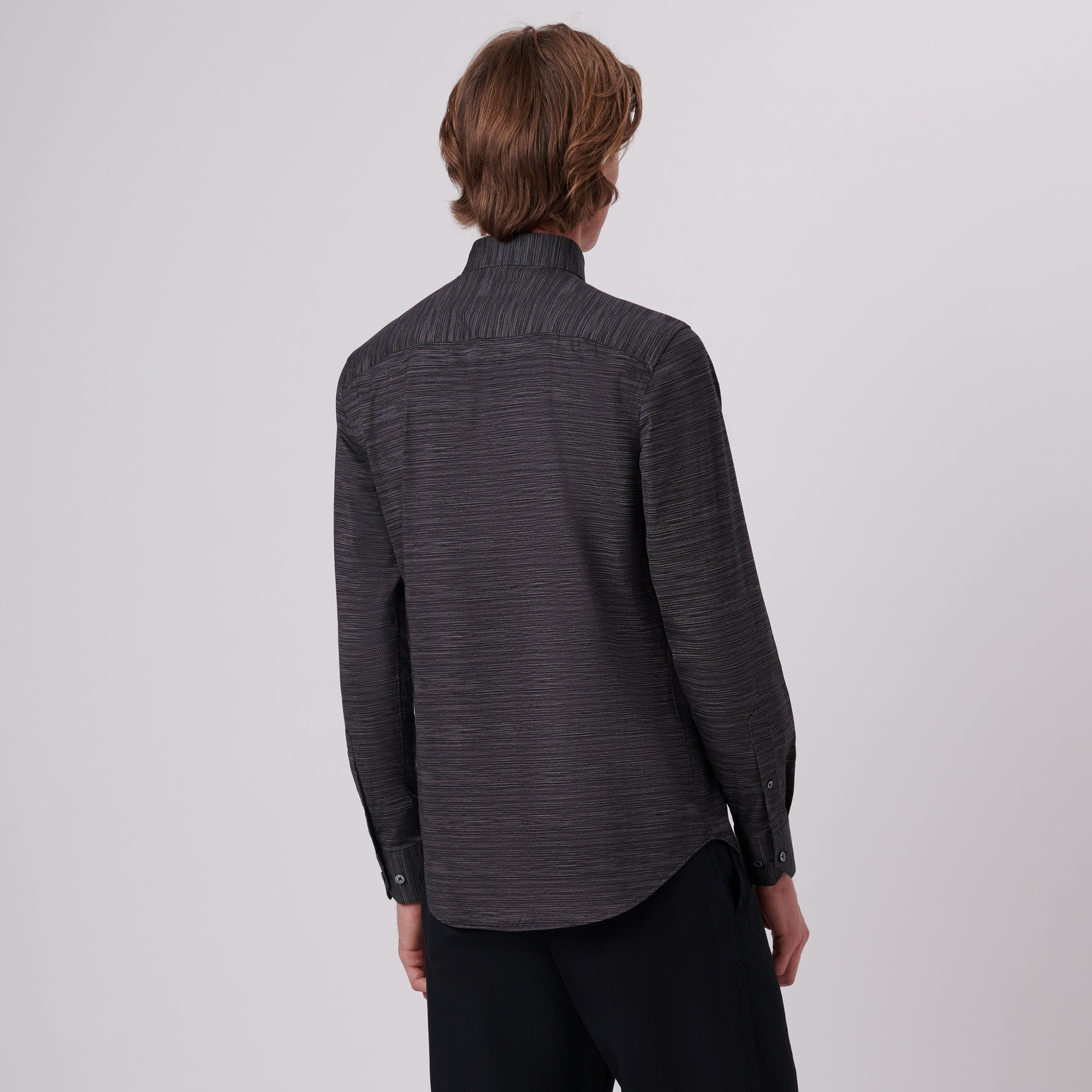 James Striated Print OoohCotton Shirt