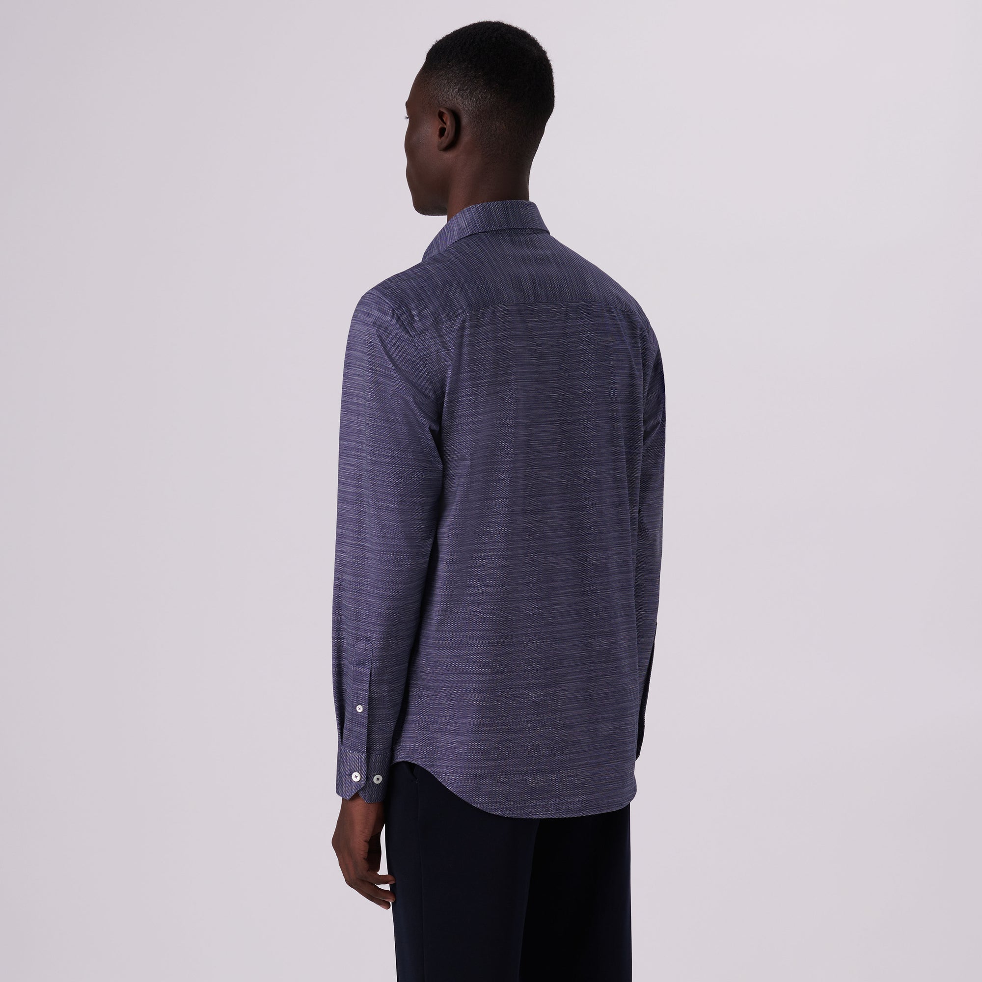 James Striated Print OoohCotton Shirt