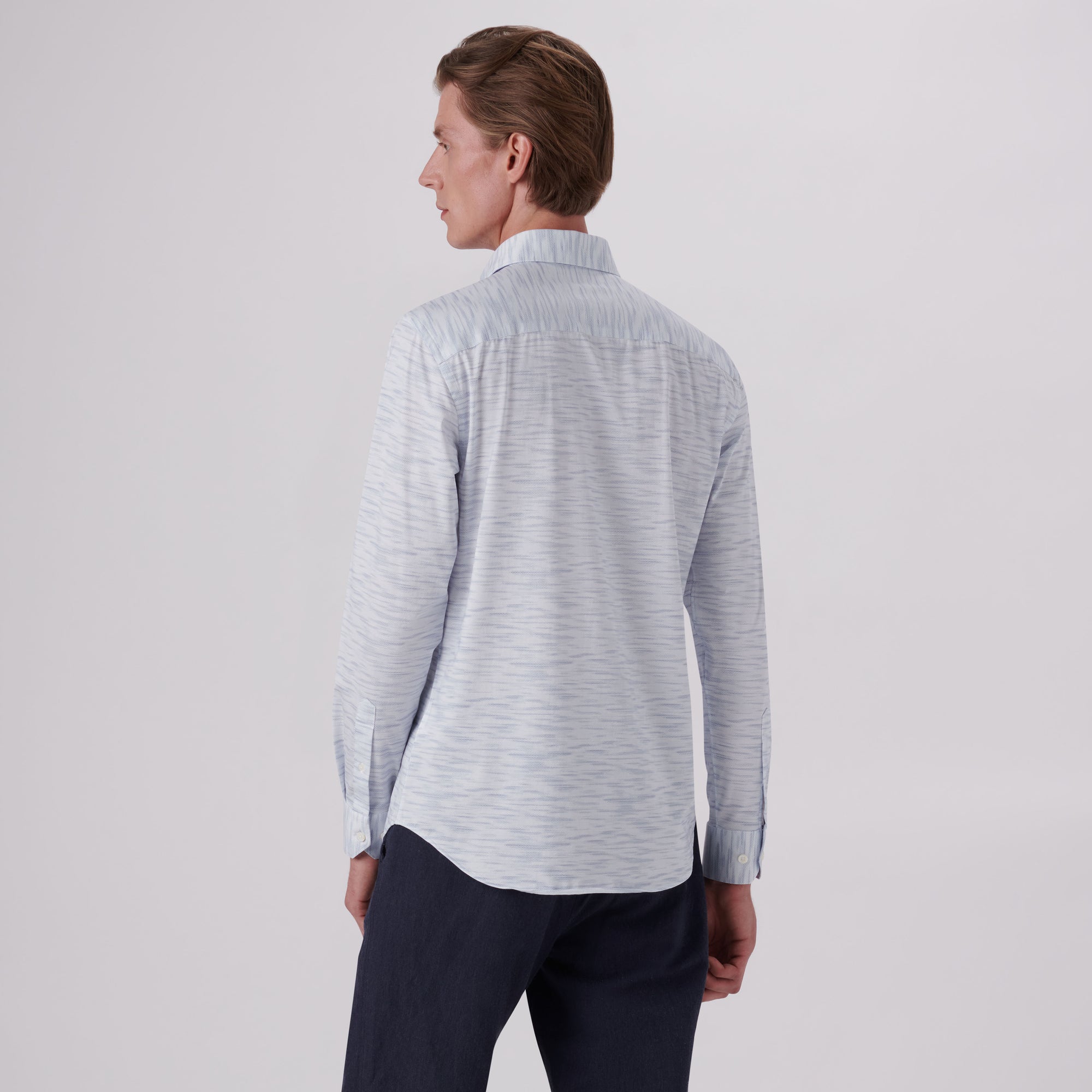 James Striated Print OoohCotton Shirt