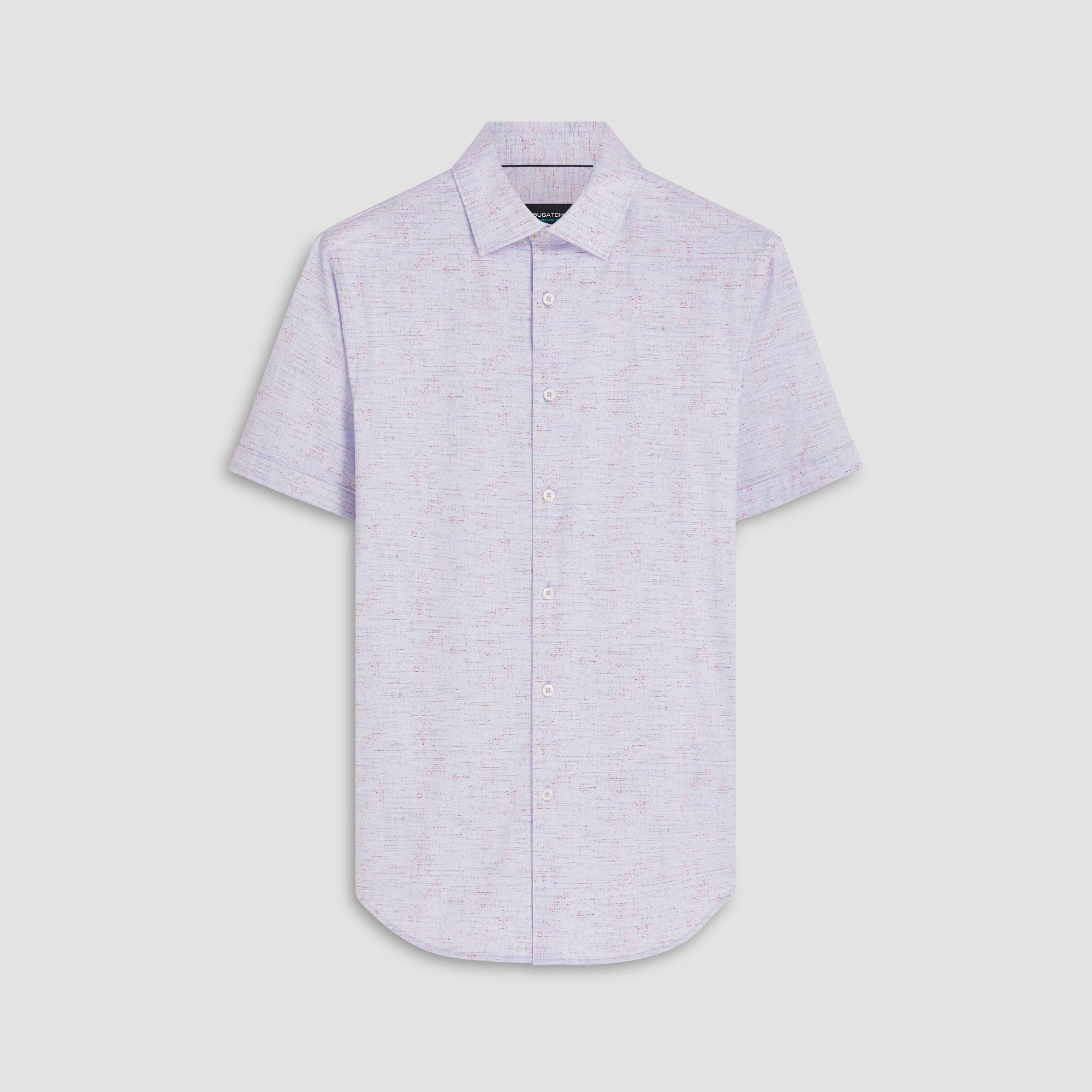 Miles Marled Print OoohCotton Short Sleeve Shirt