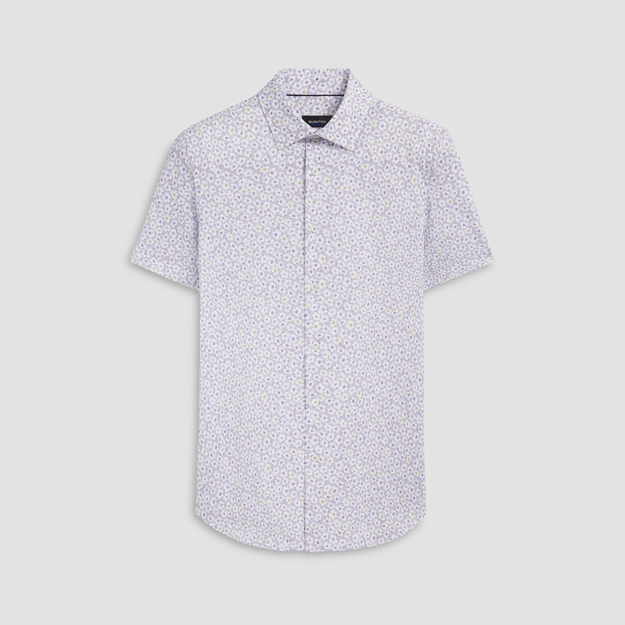 Miles Floral Print OoohCotton Short Sleeve Shirt