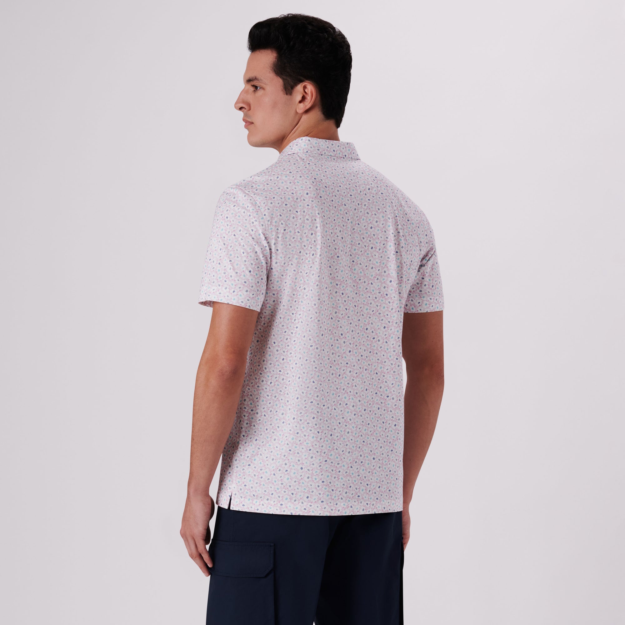 Victor Floral Print OoohCotton Polo