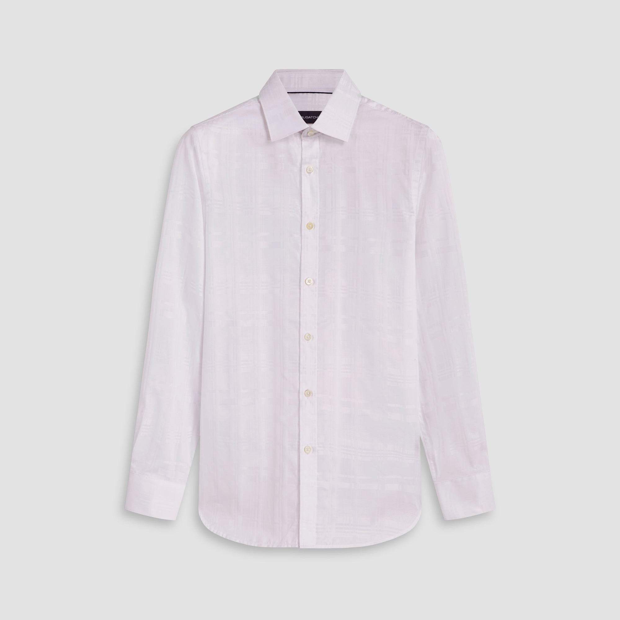 Julian Tonal Plaid Jacquard Shirt