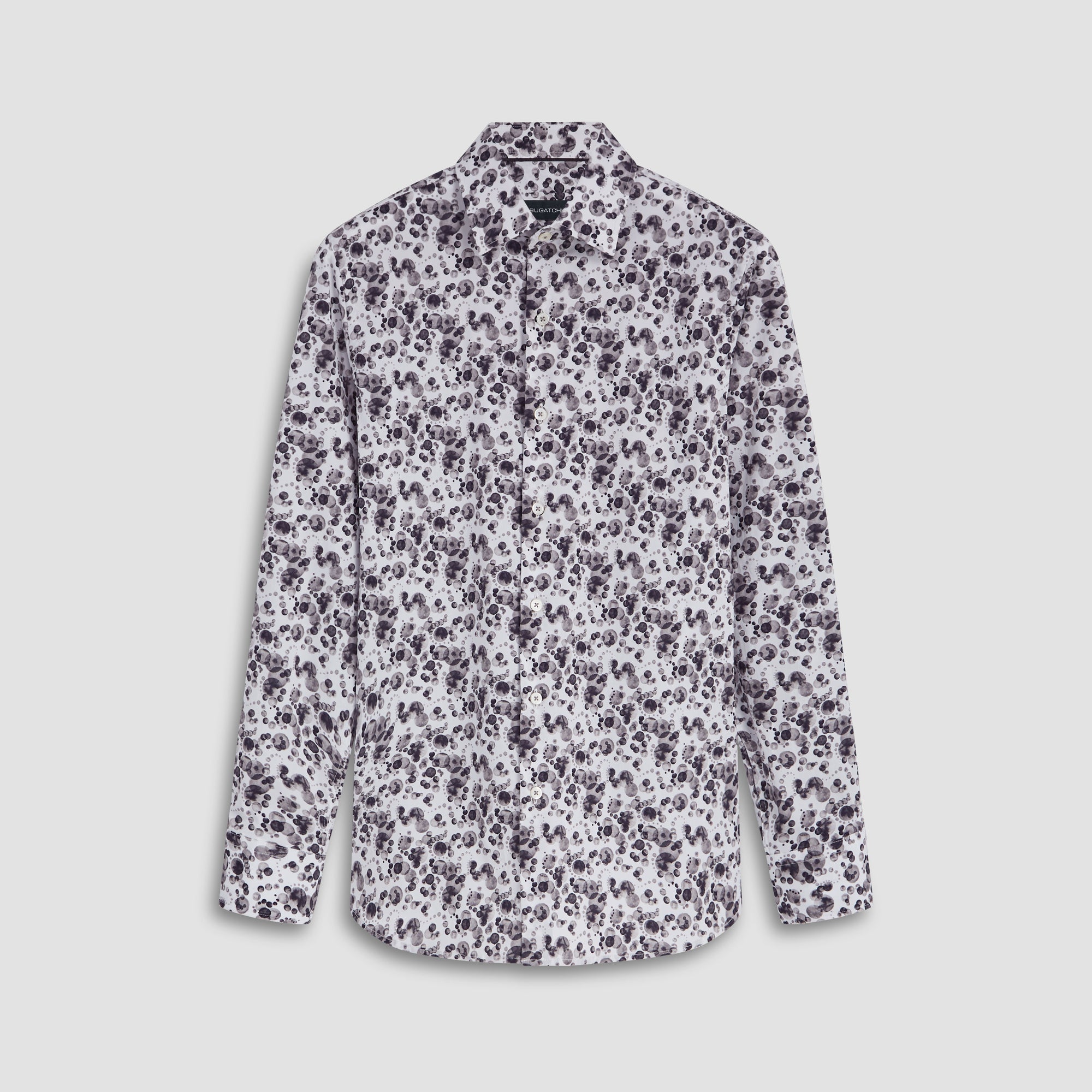 Julian Monochrome Bubbles Print Shirt