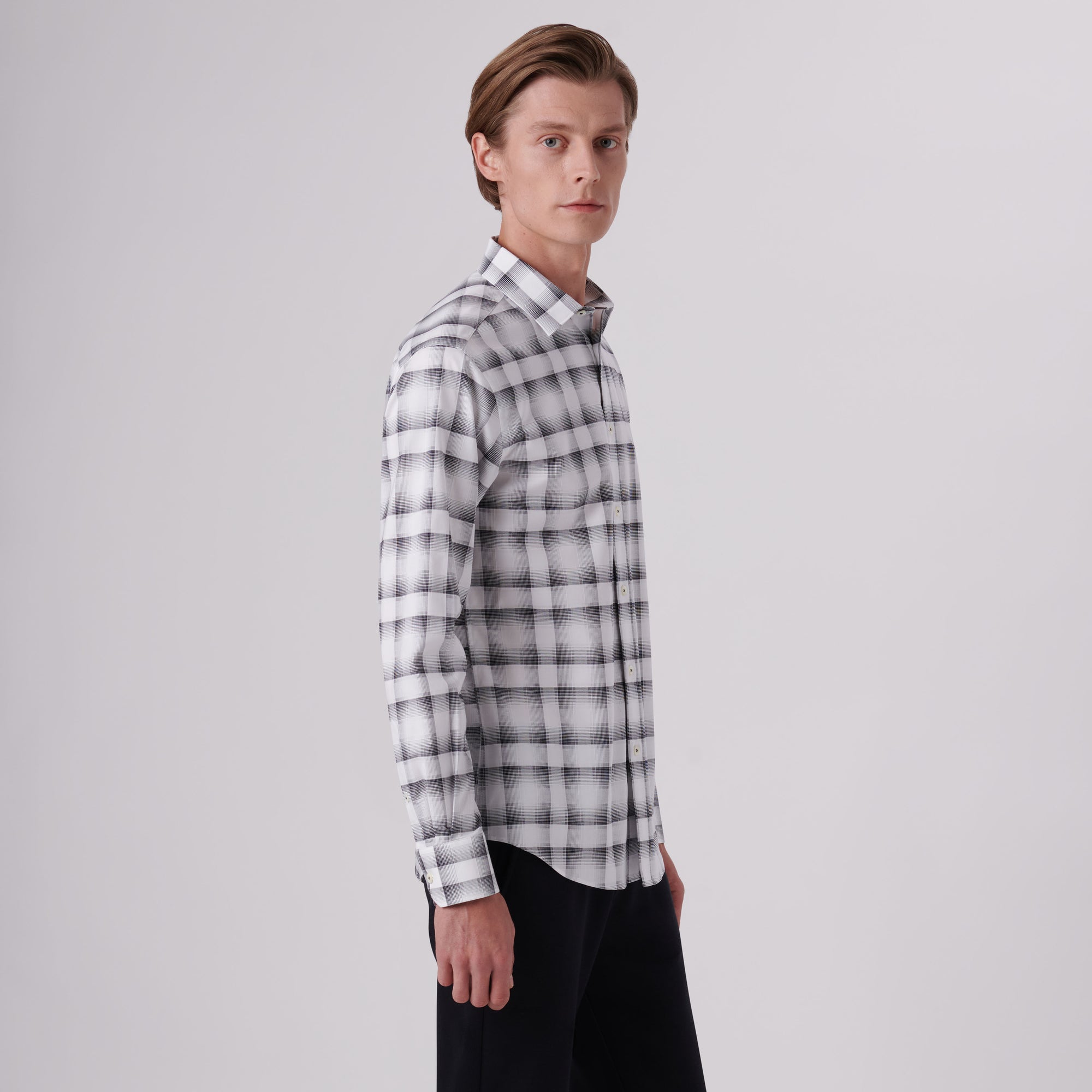 Julian Windowpane Check Shirt