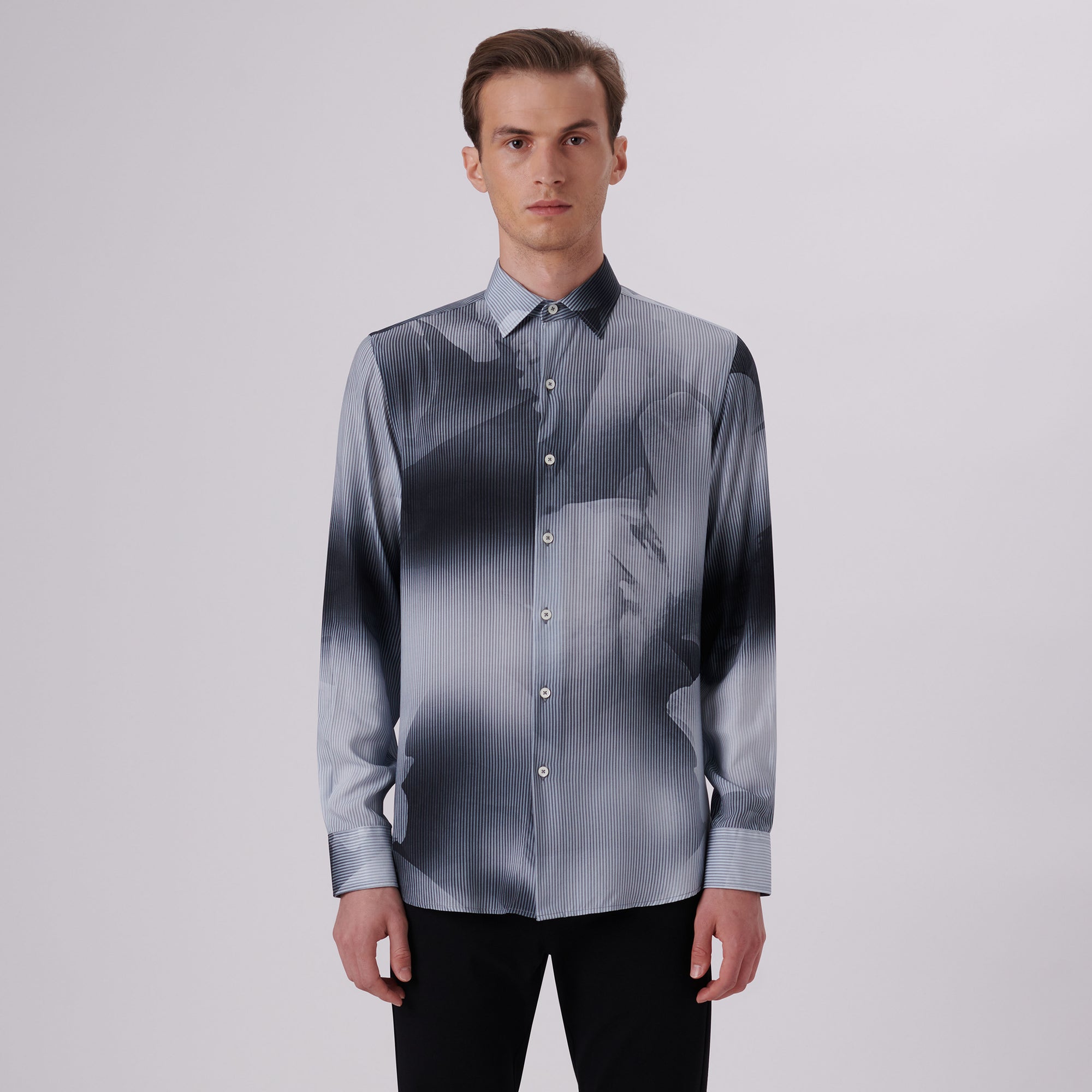 Julian Striped Abstract Shirt