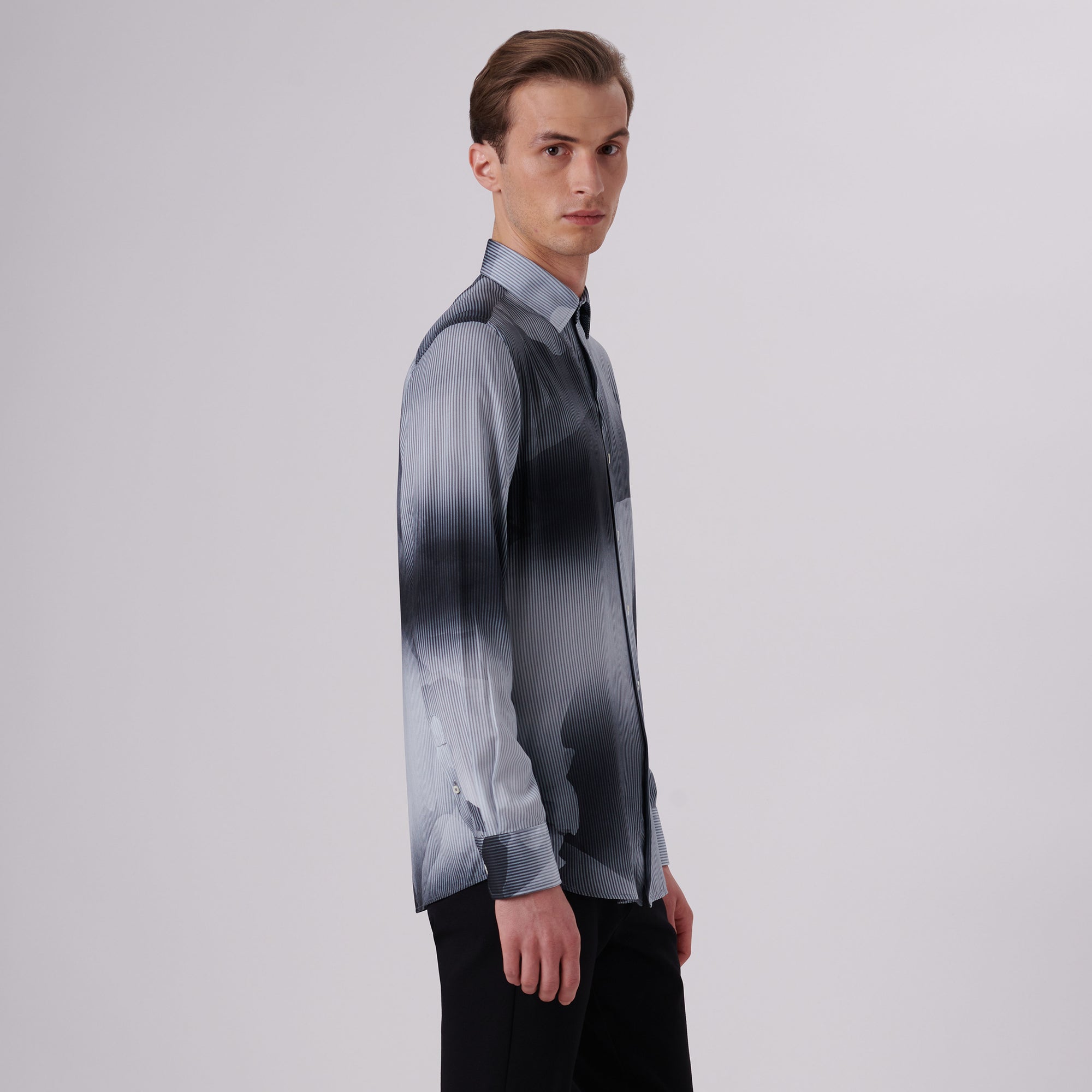 Julian Striped Abstract Shirt