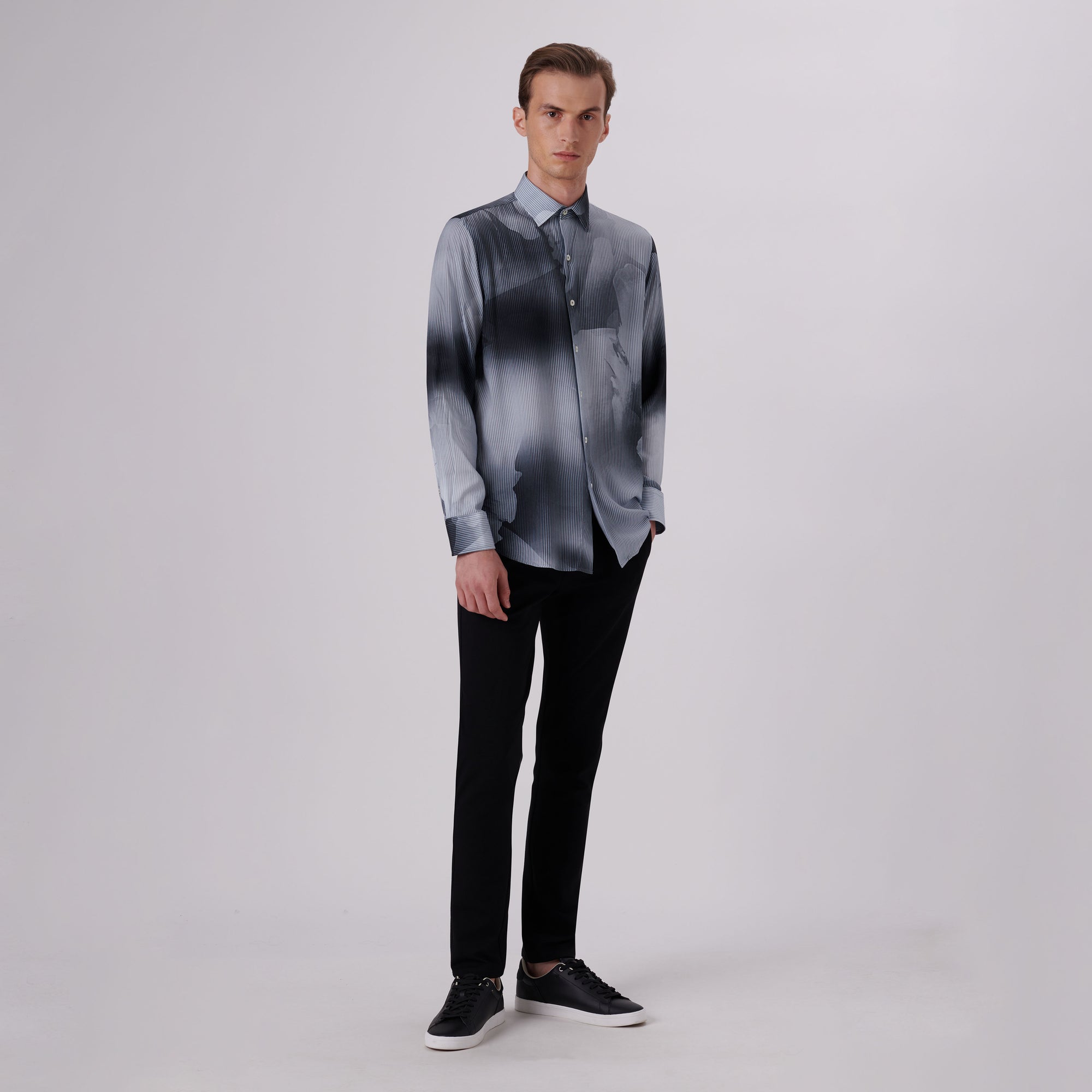 Julian Striped Abstract Shirt