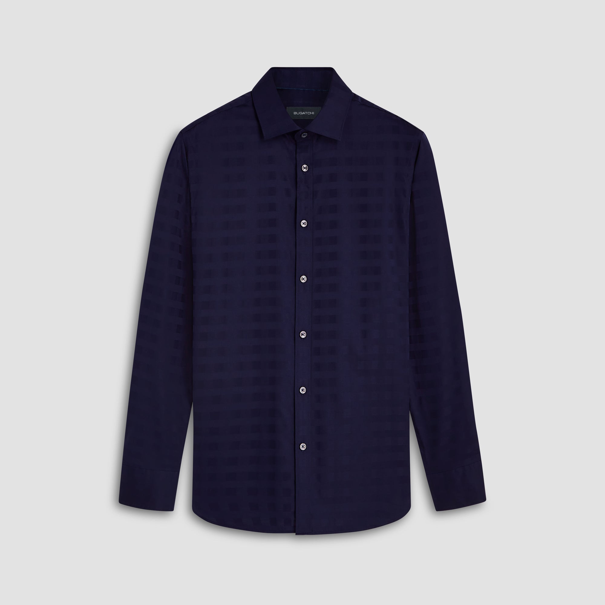 Julian Tonal Check Jacquard Shirt