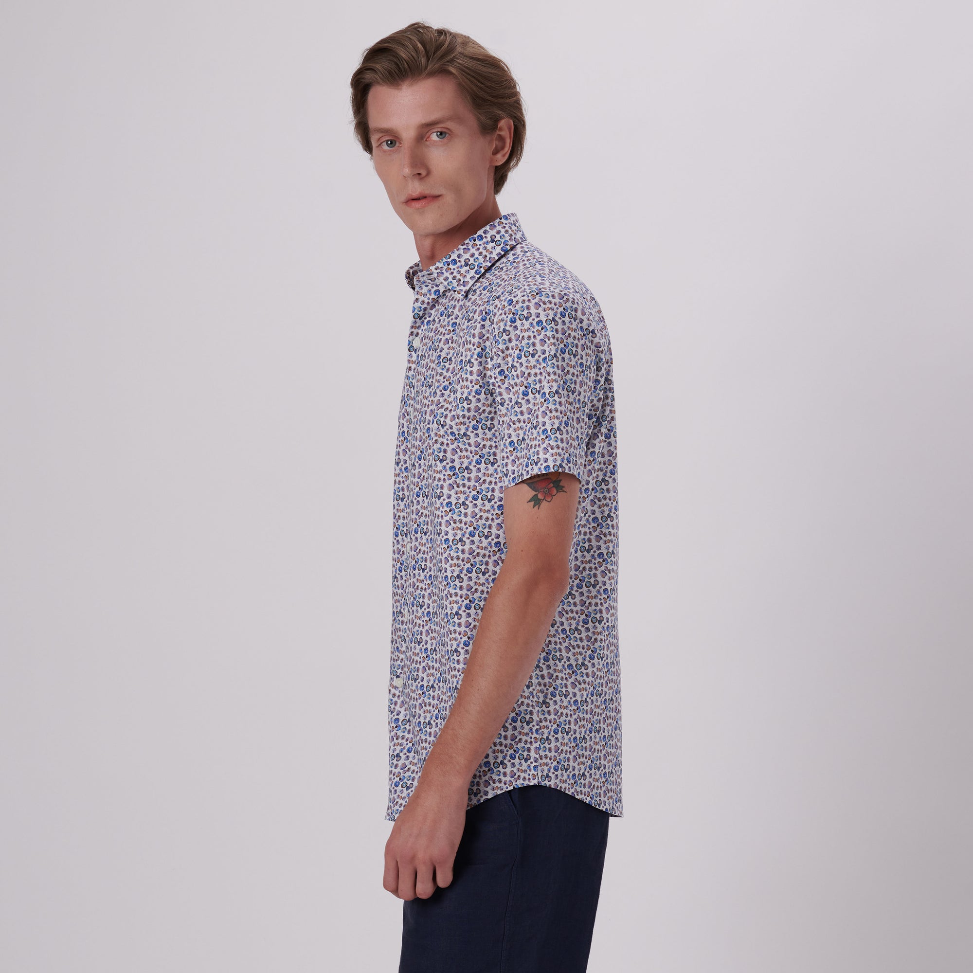 Orson Abstract Print Short Sleeve Shirt