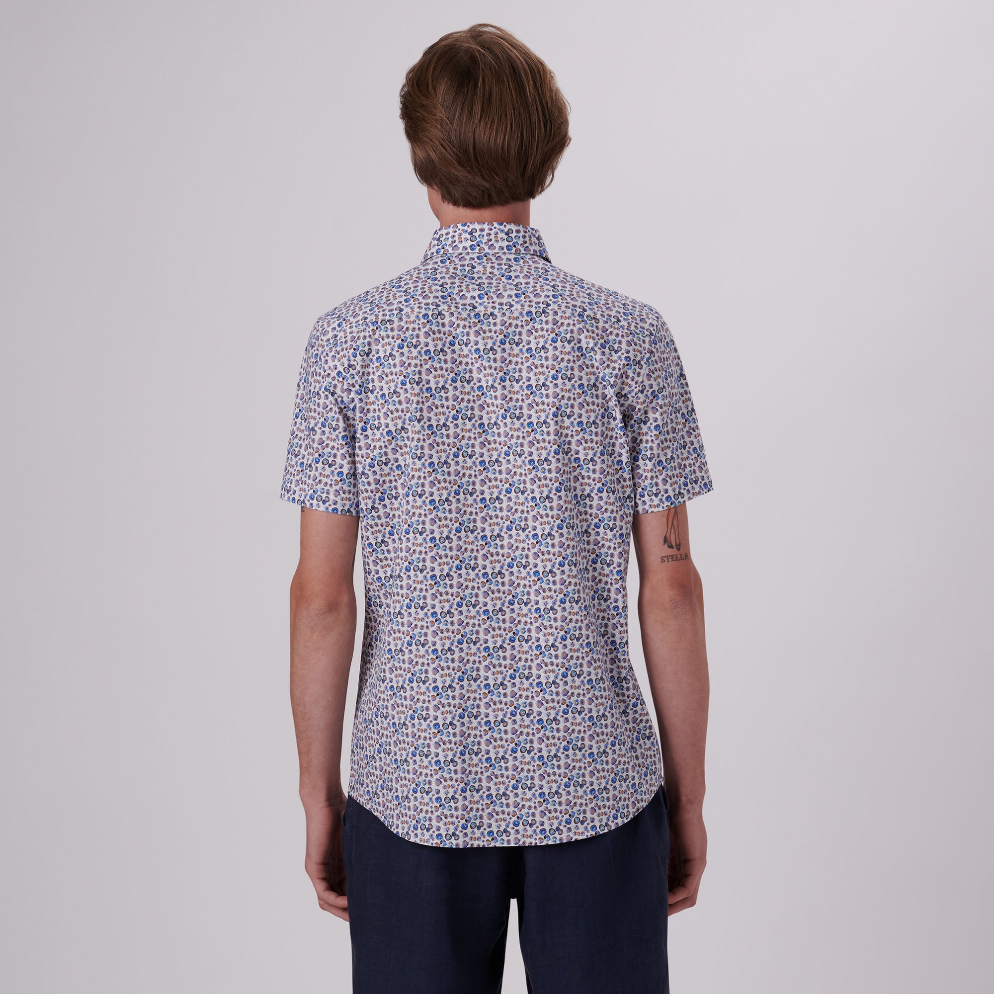Orson Abstract Print Short Sleeve Shirt