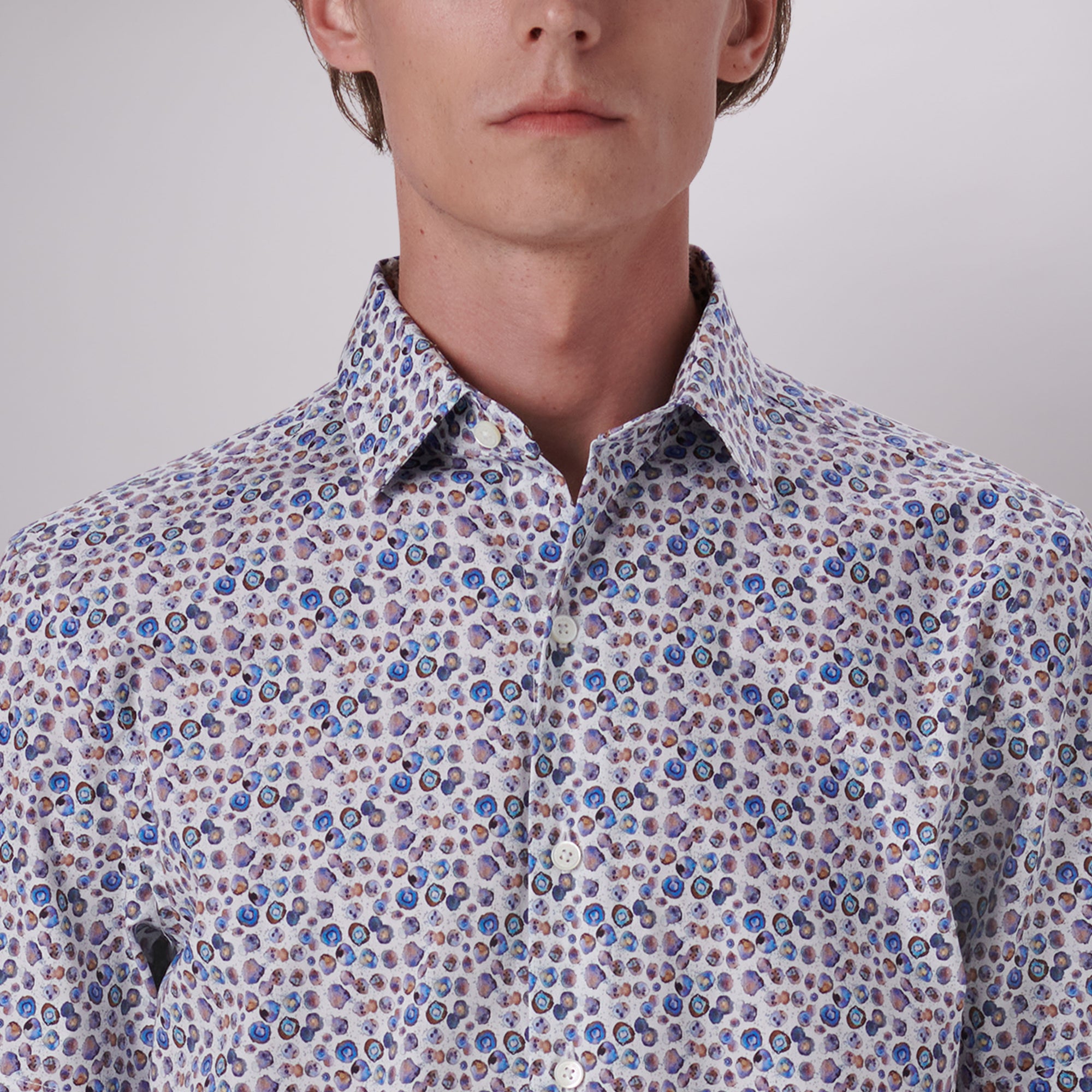 Orson Abstract Print Short Sleeve Shirt