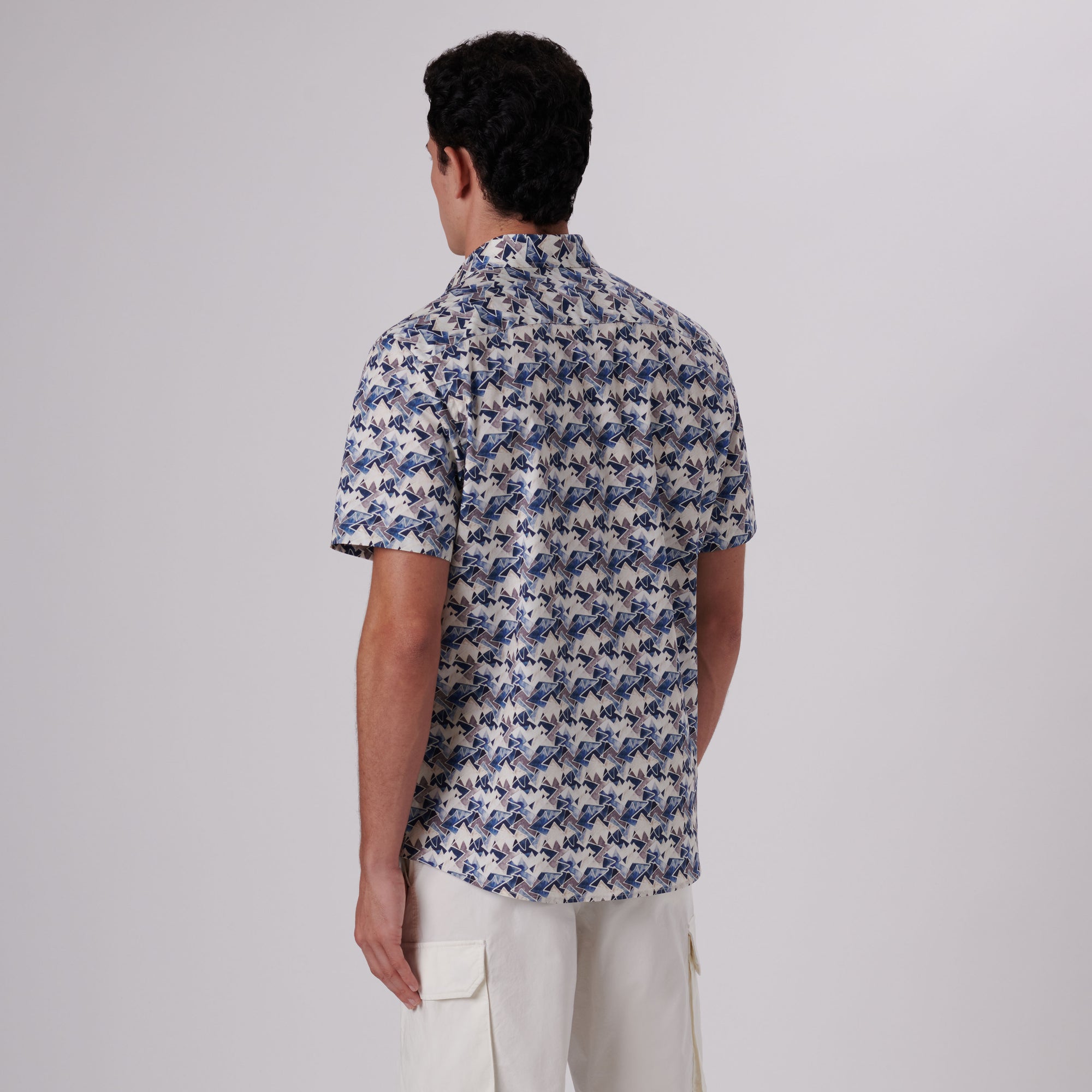 Orson Abstract Print Short Sleeve Shirt