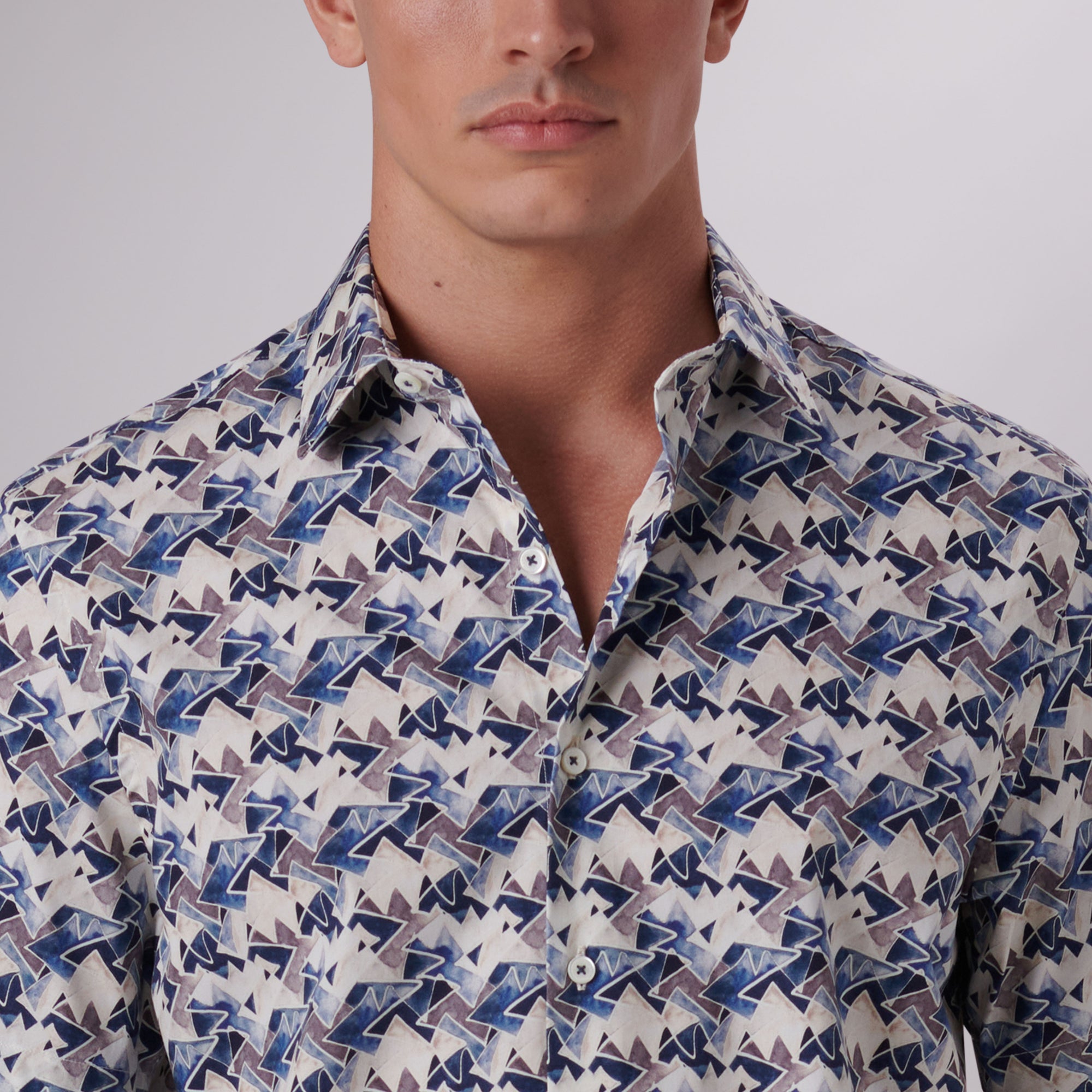 Orson Abstract Print Short Sleeve Shirt