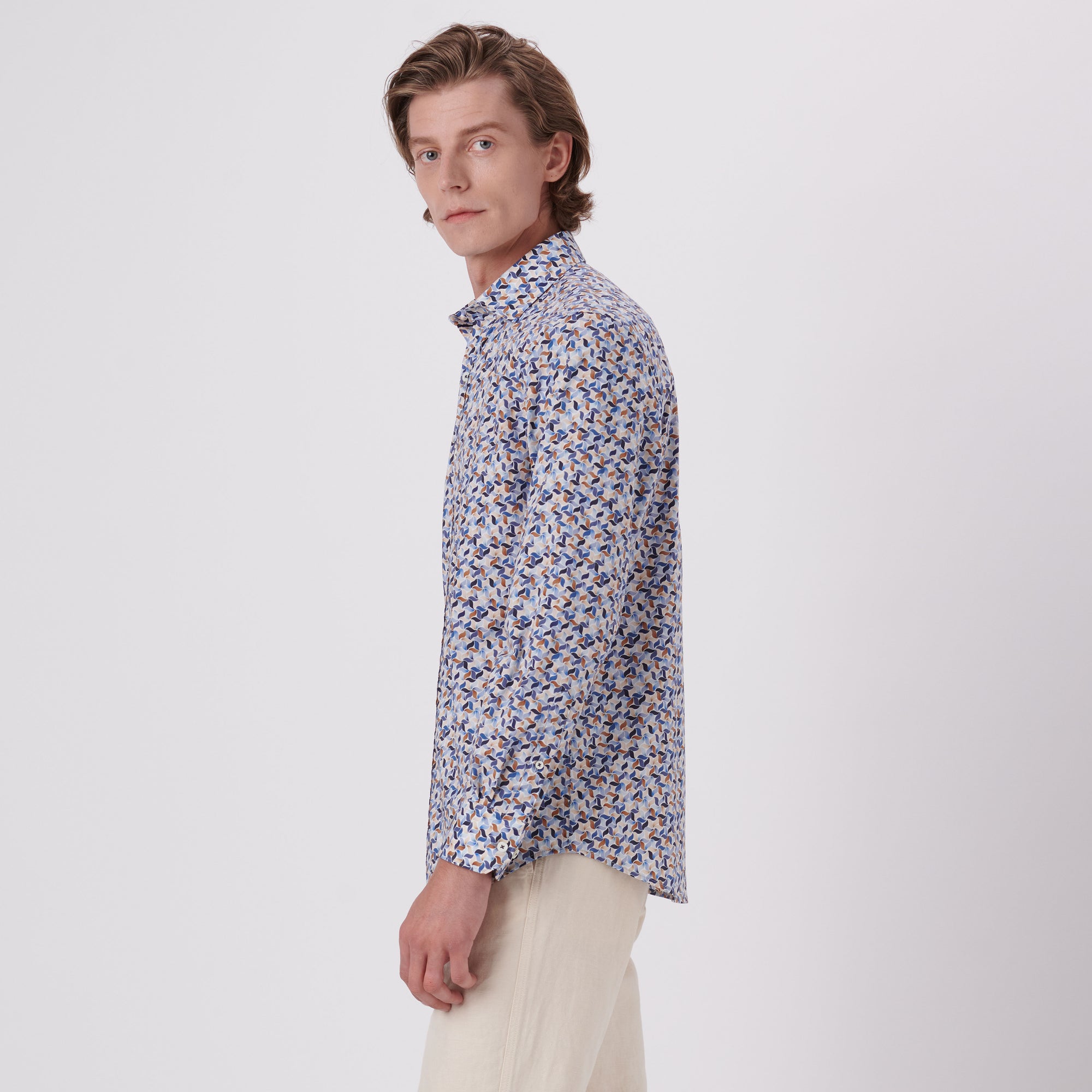 Axel Abstract Print Shirt