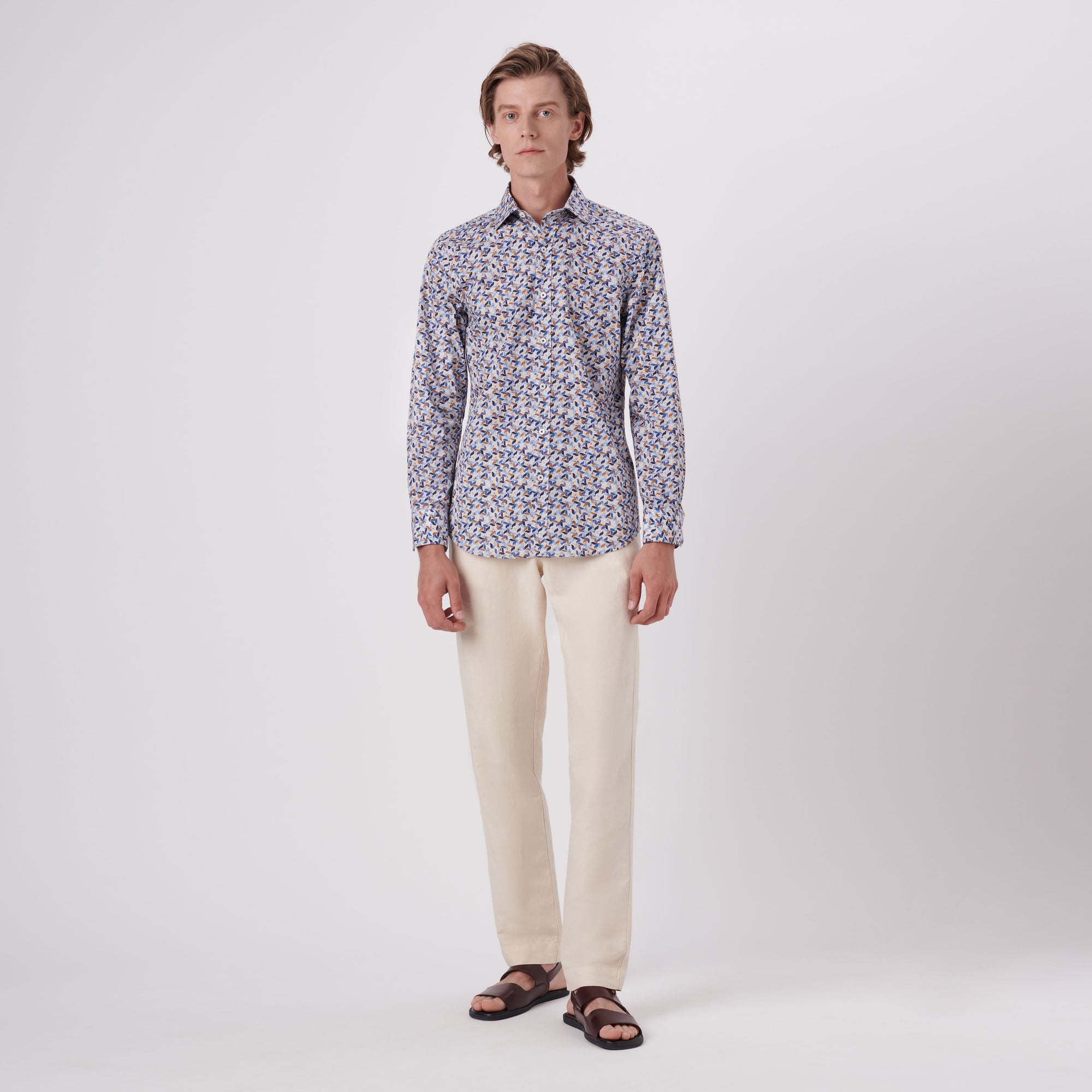 Axel Abstract Print Shirt