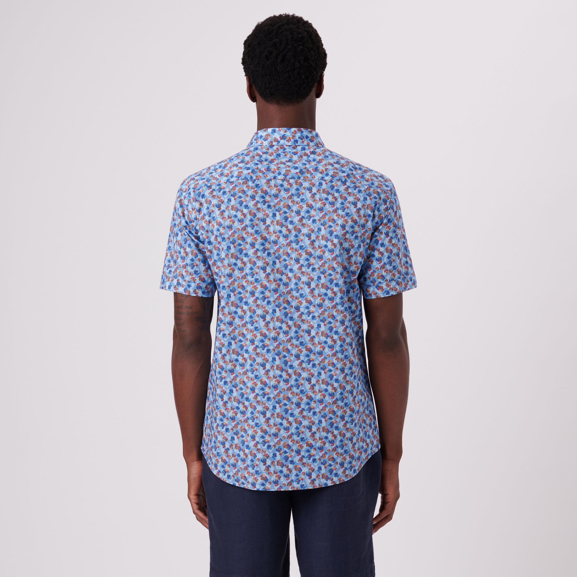 Orson Floral Print Short Sleeve Shirt