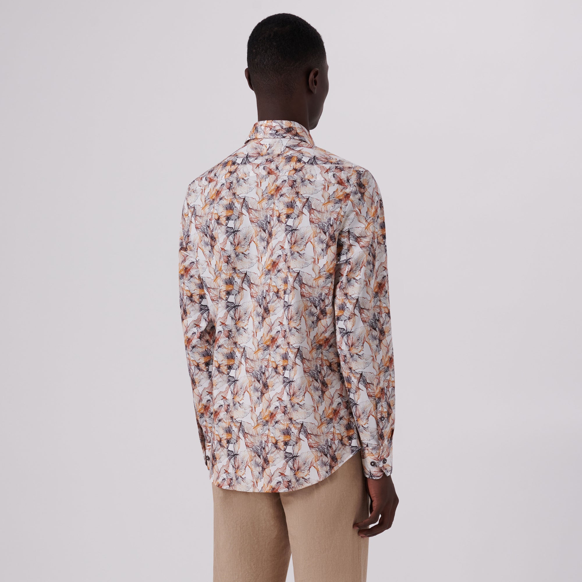 Julian Abstract Print Shirt