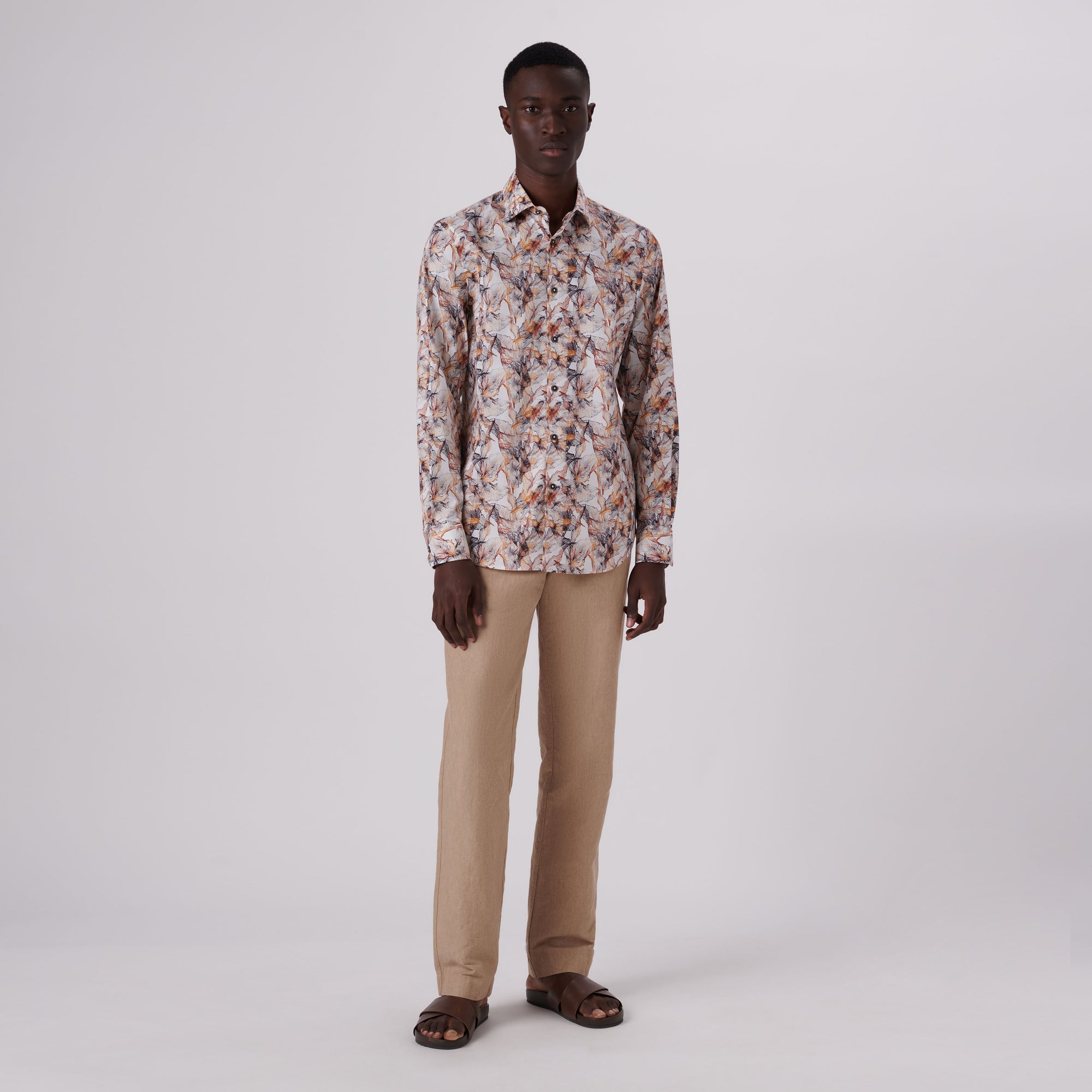 Julian Abstract Print Shirt
