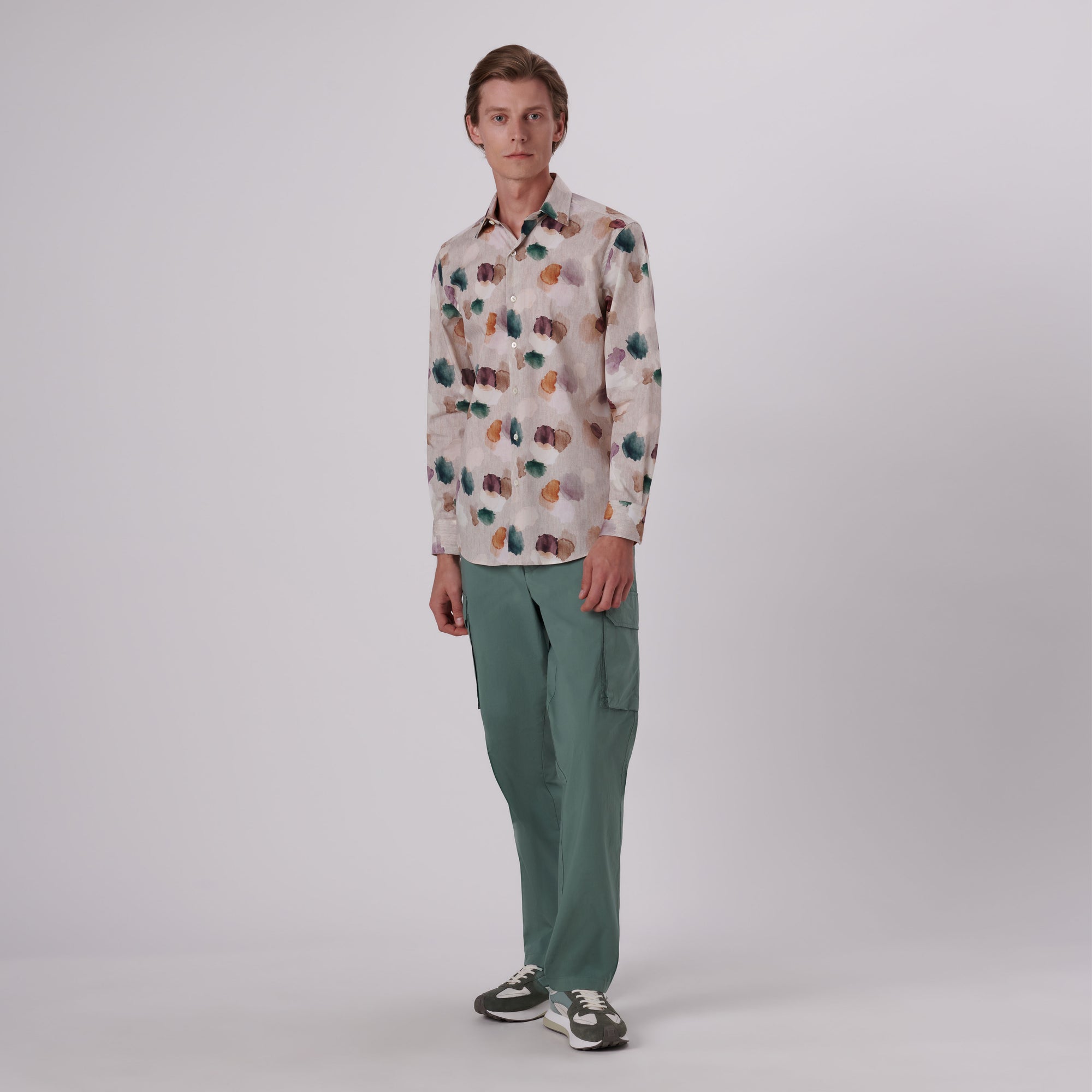 Julian Abstract Print Shirt