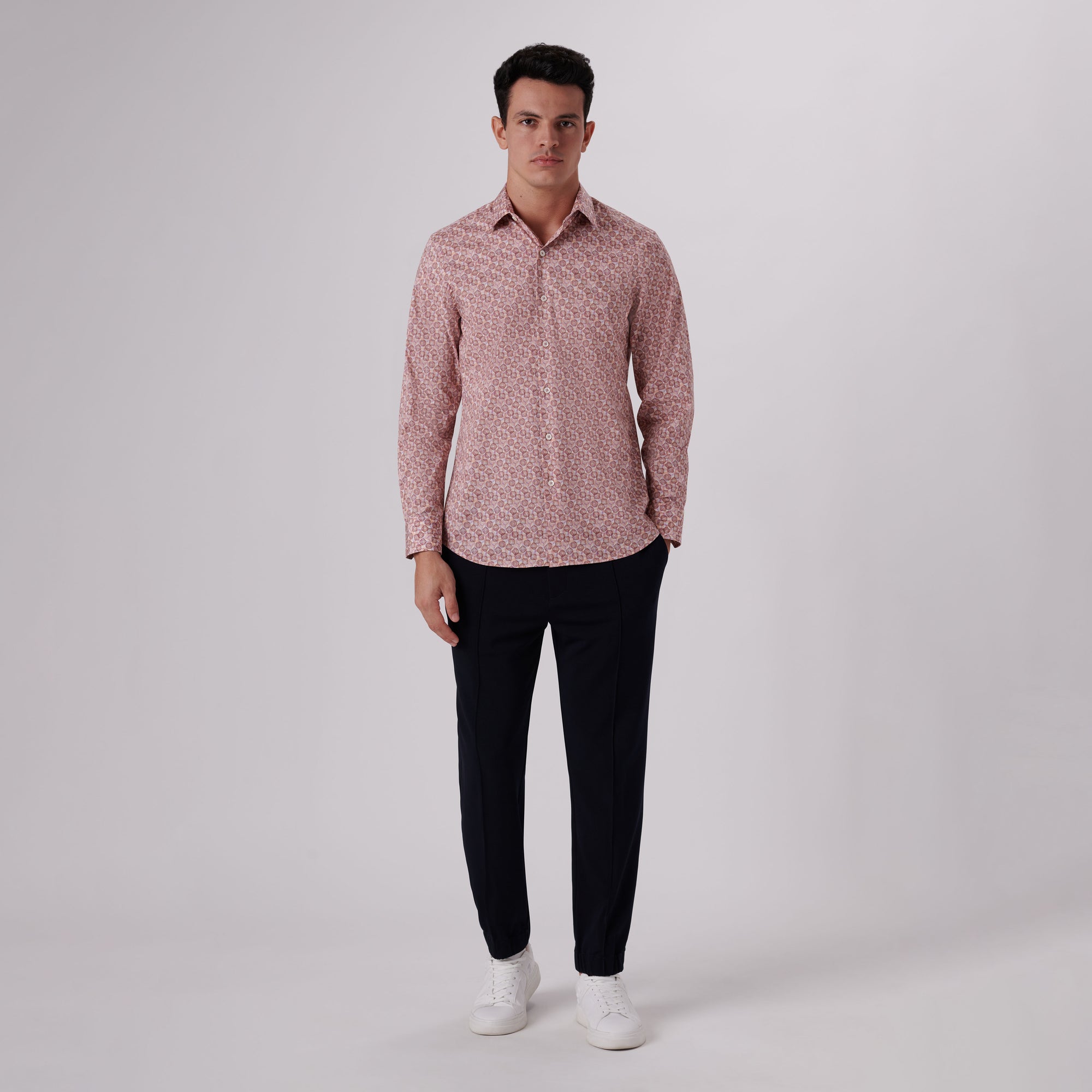 Julian Geometric Print Shirt
