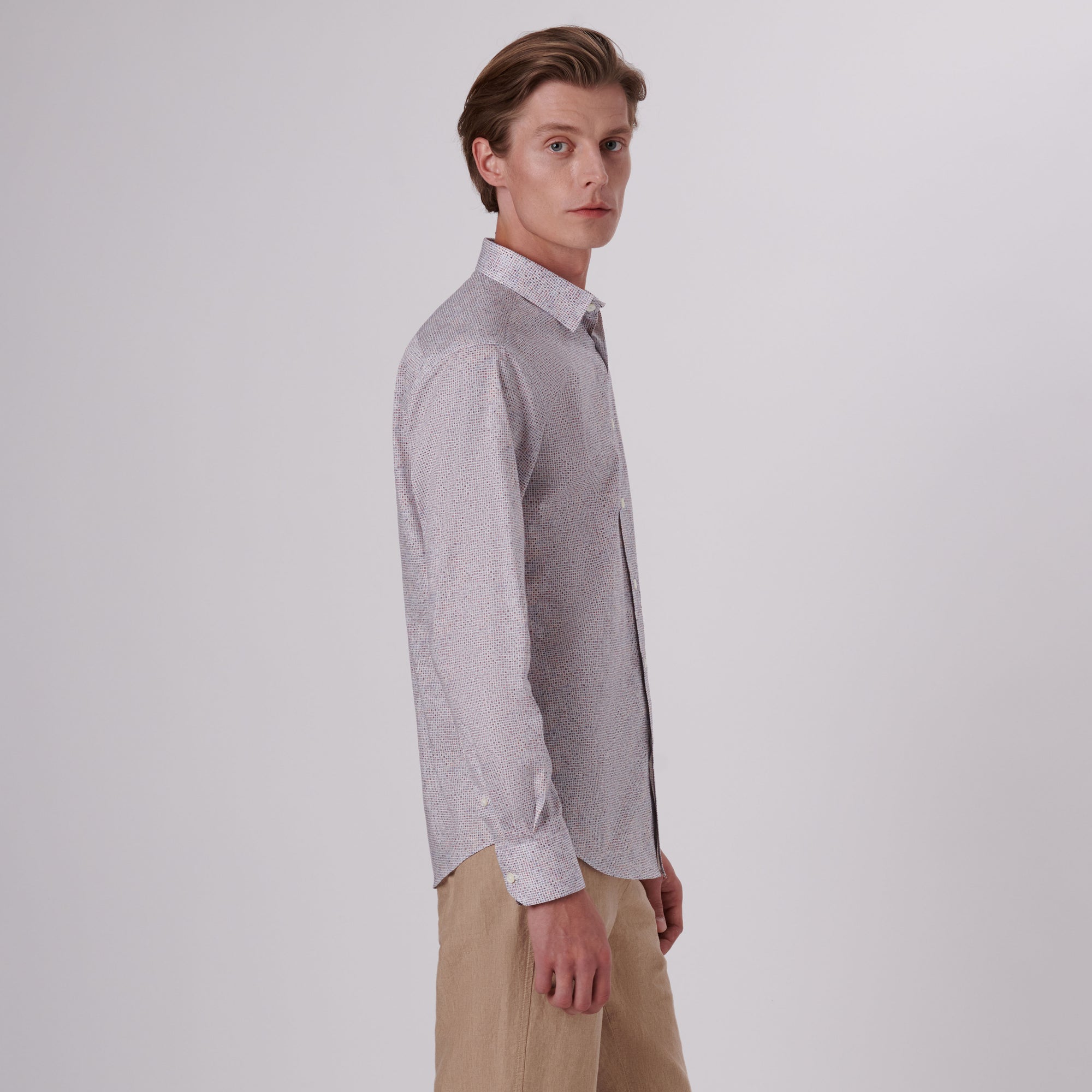 Julian Mosaic Print Shirt