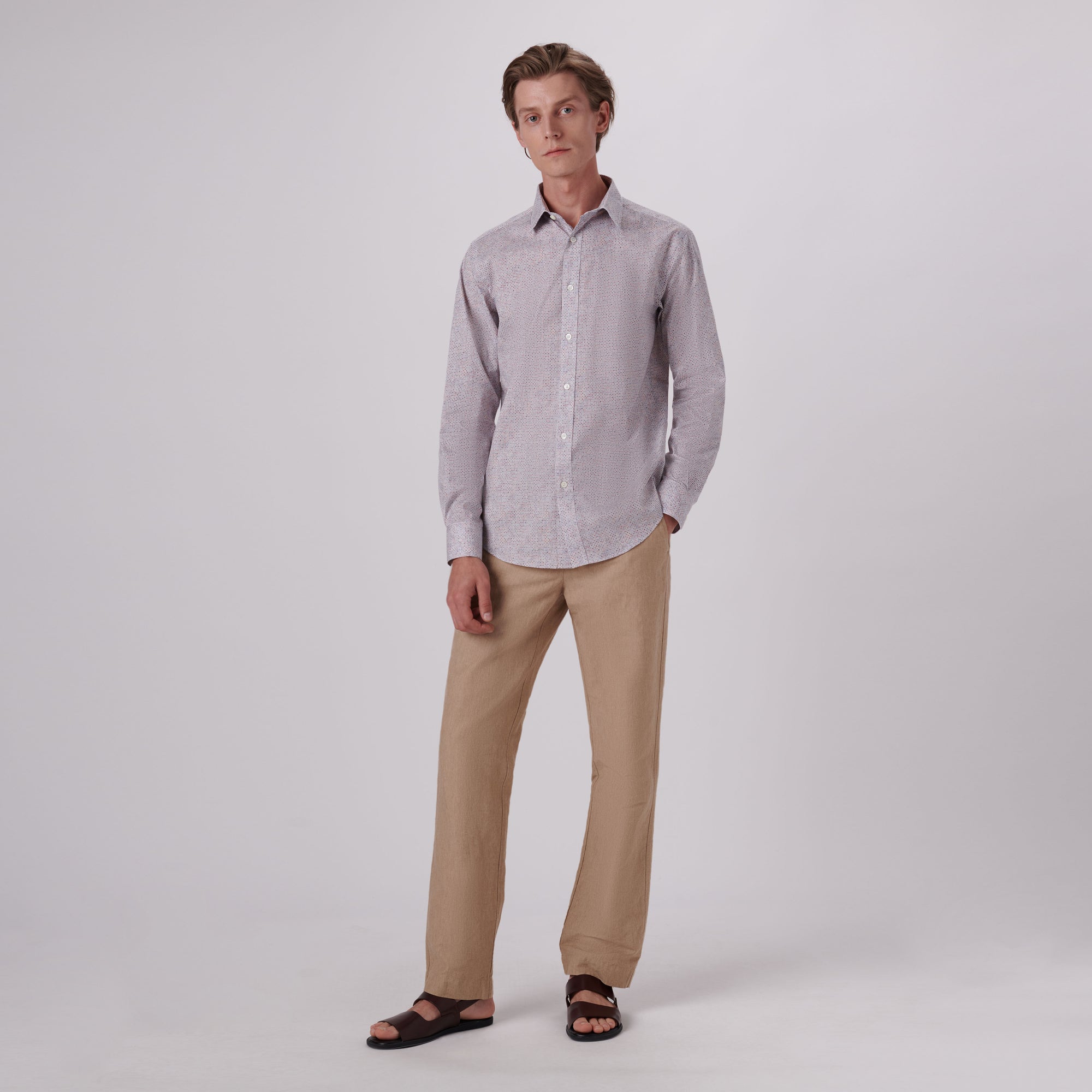 Julian Mosaic Print Shirt