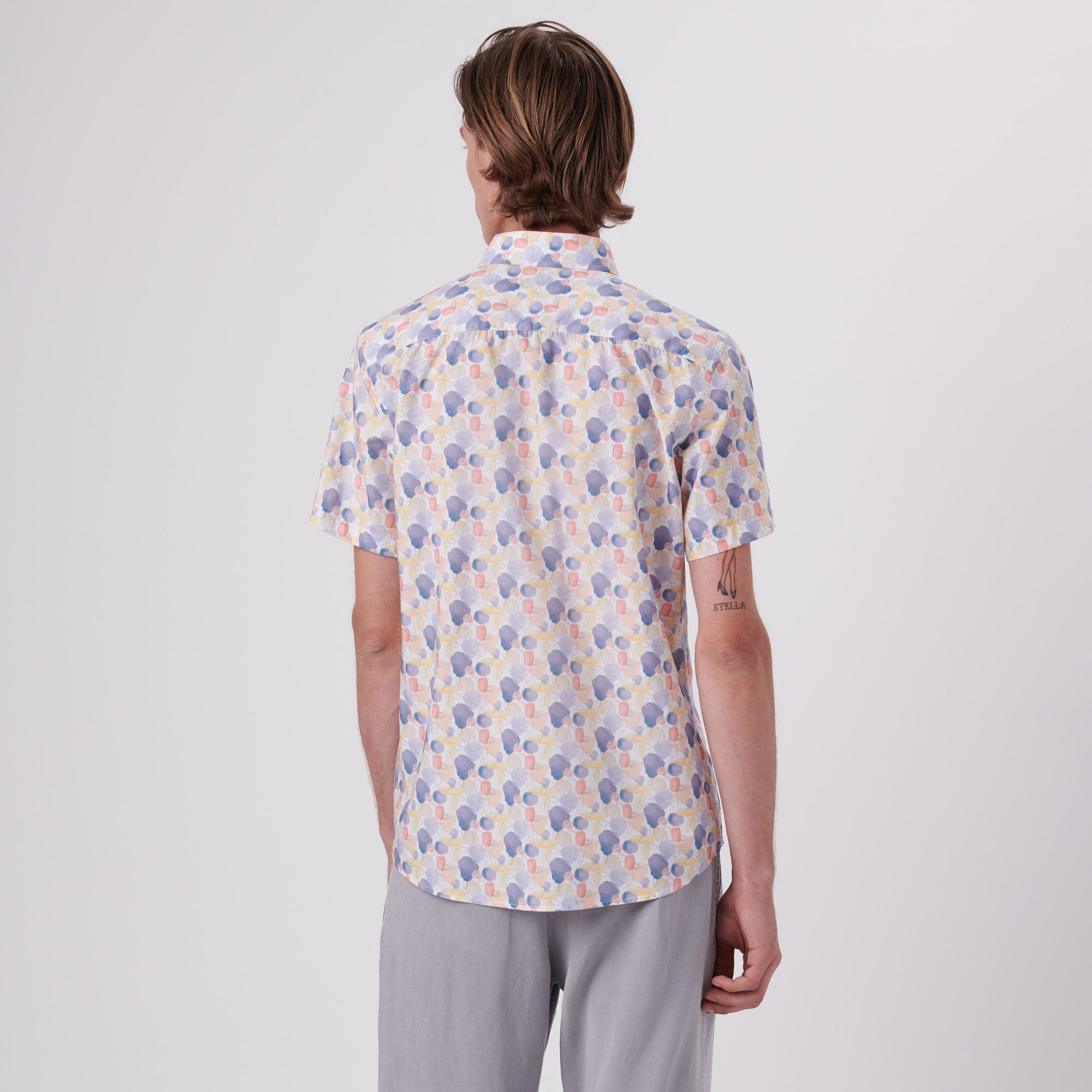 Orson Abstract Print Short Sleeve Shirt