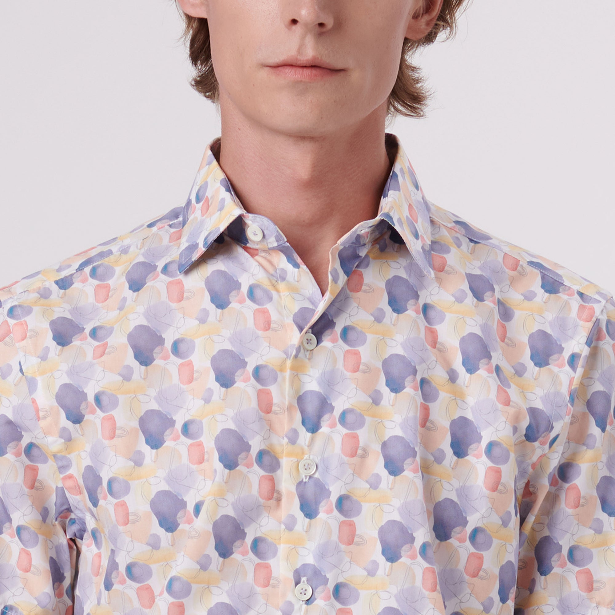 Orson Abstract Print Short Sleeve Shirt