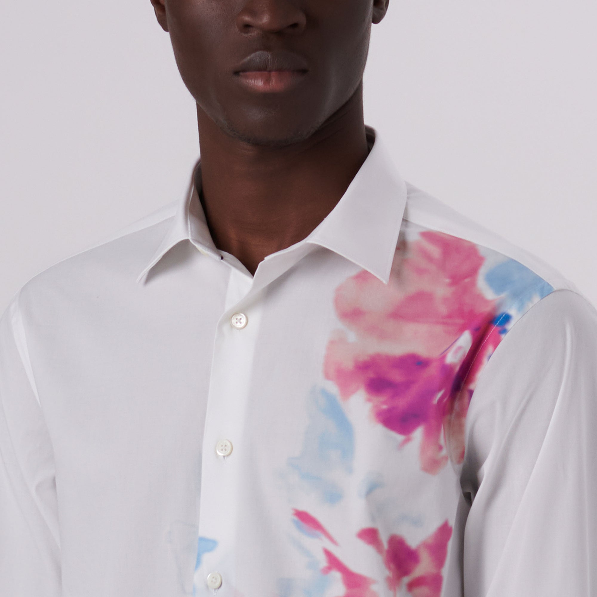 Julian Abstract Placement Print Shirt