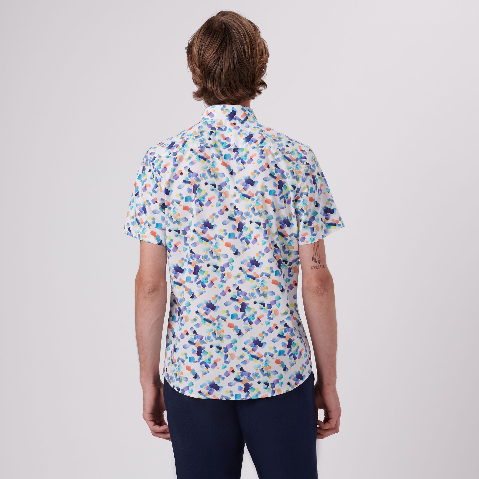 Orson Abstract Print Short Sleeve Shirt