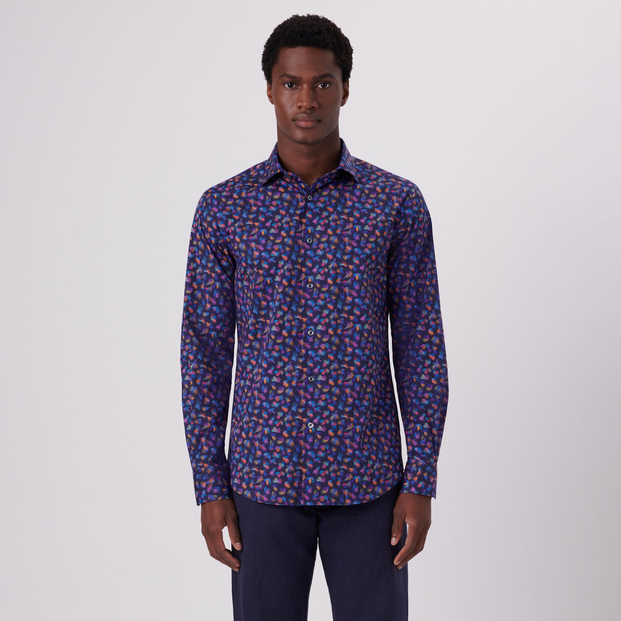 Axel Sea Lace Print Shirt