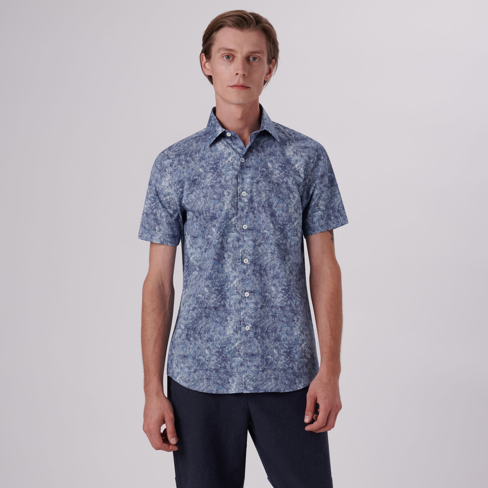Orson Abstract Print Short Sleeve Shirt