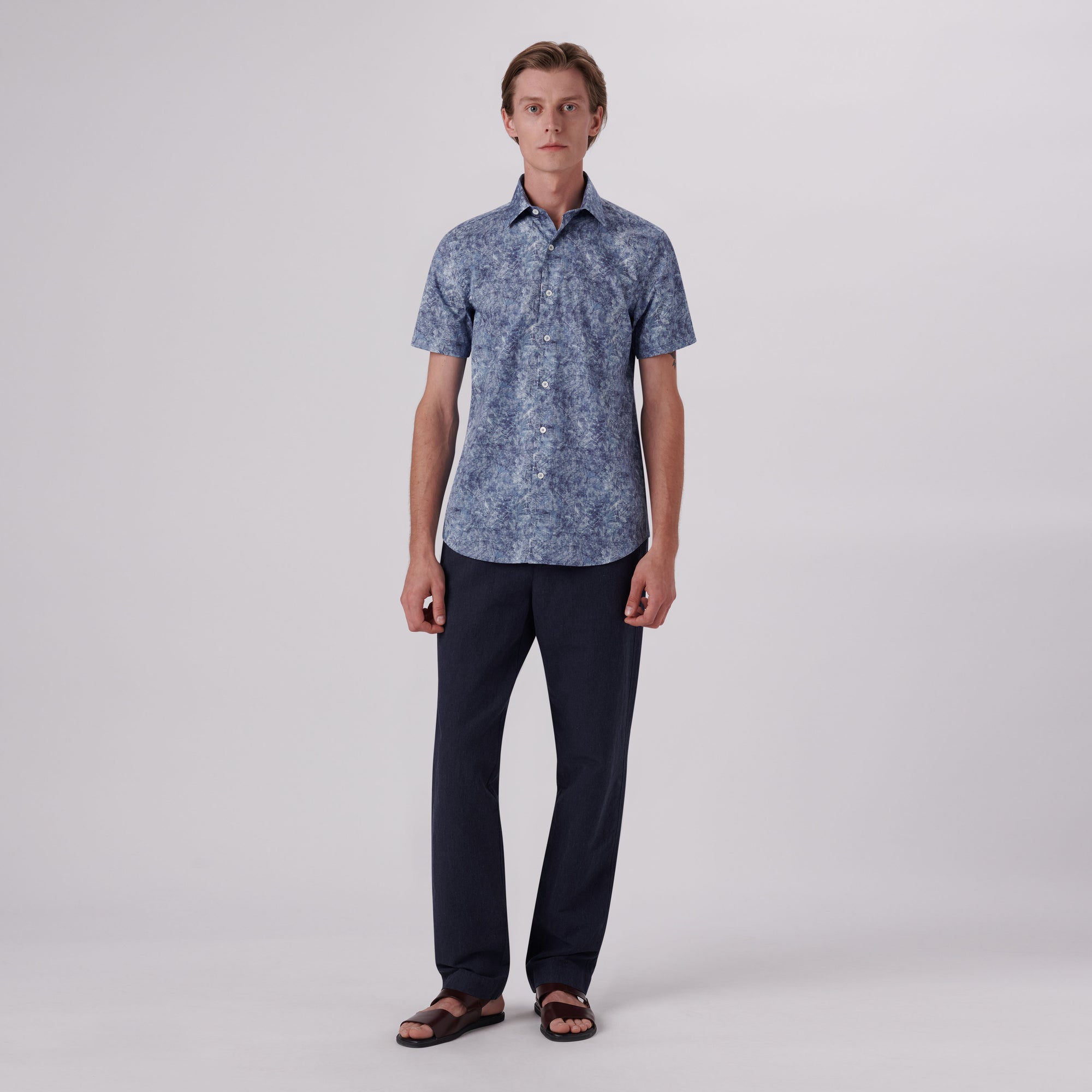 Orson Abstract Print Short Sleeve Shirt