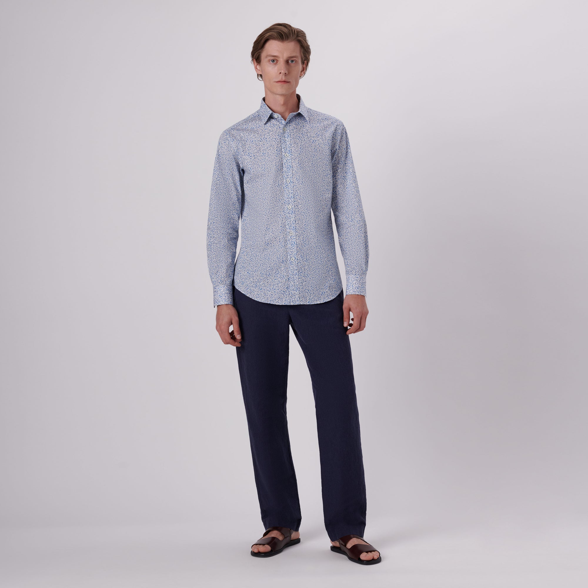 Julian Abstract Print Shirt