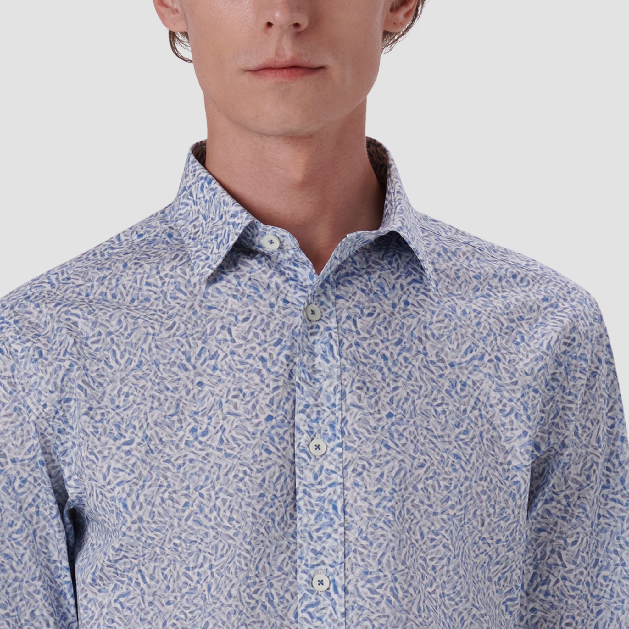 Julian Abstract Print Shirt