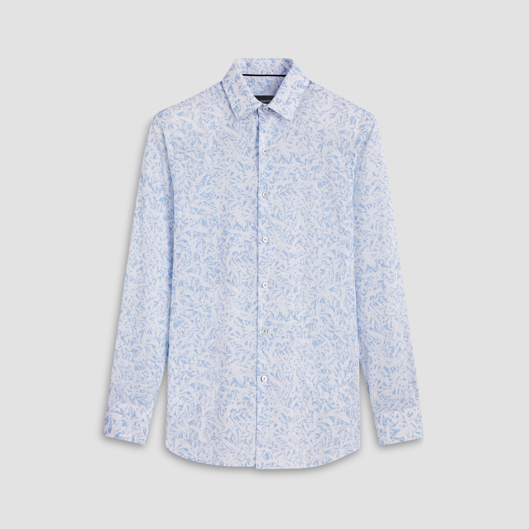 Julian Abstract Linen Shirt