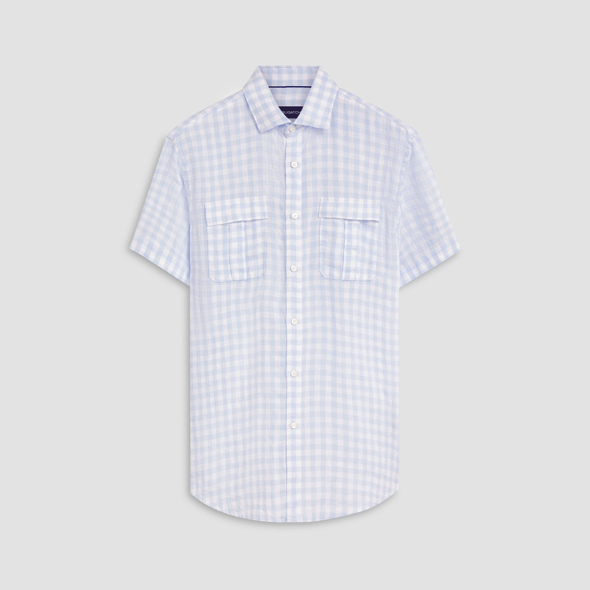 Orson Gingham Check Short Sleeve Shirt