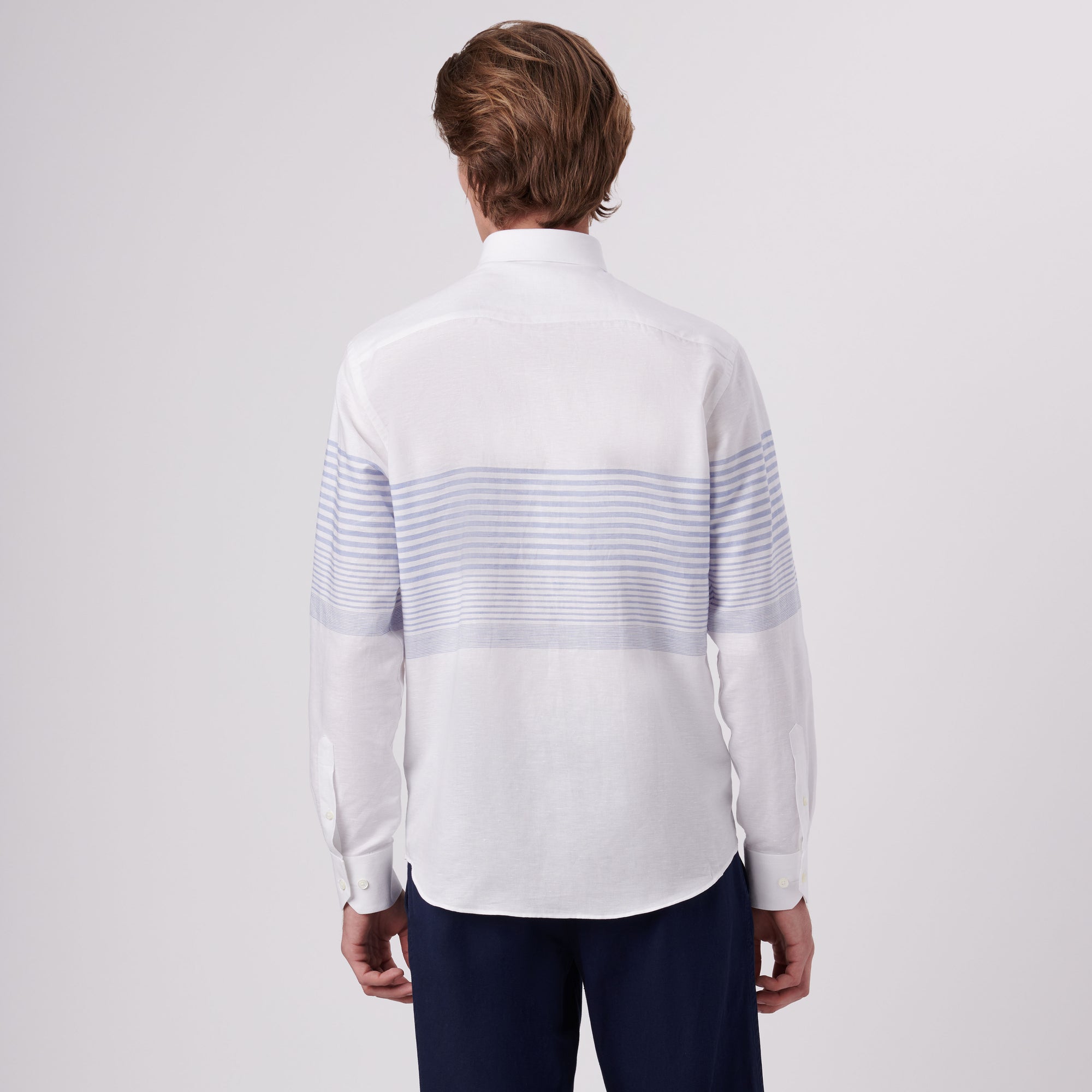 Axel Placement Striped Shirt