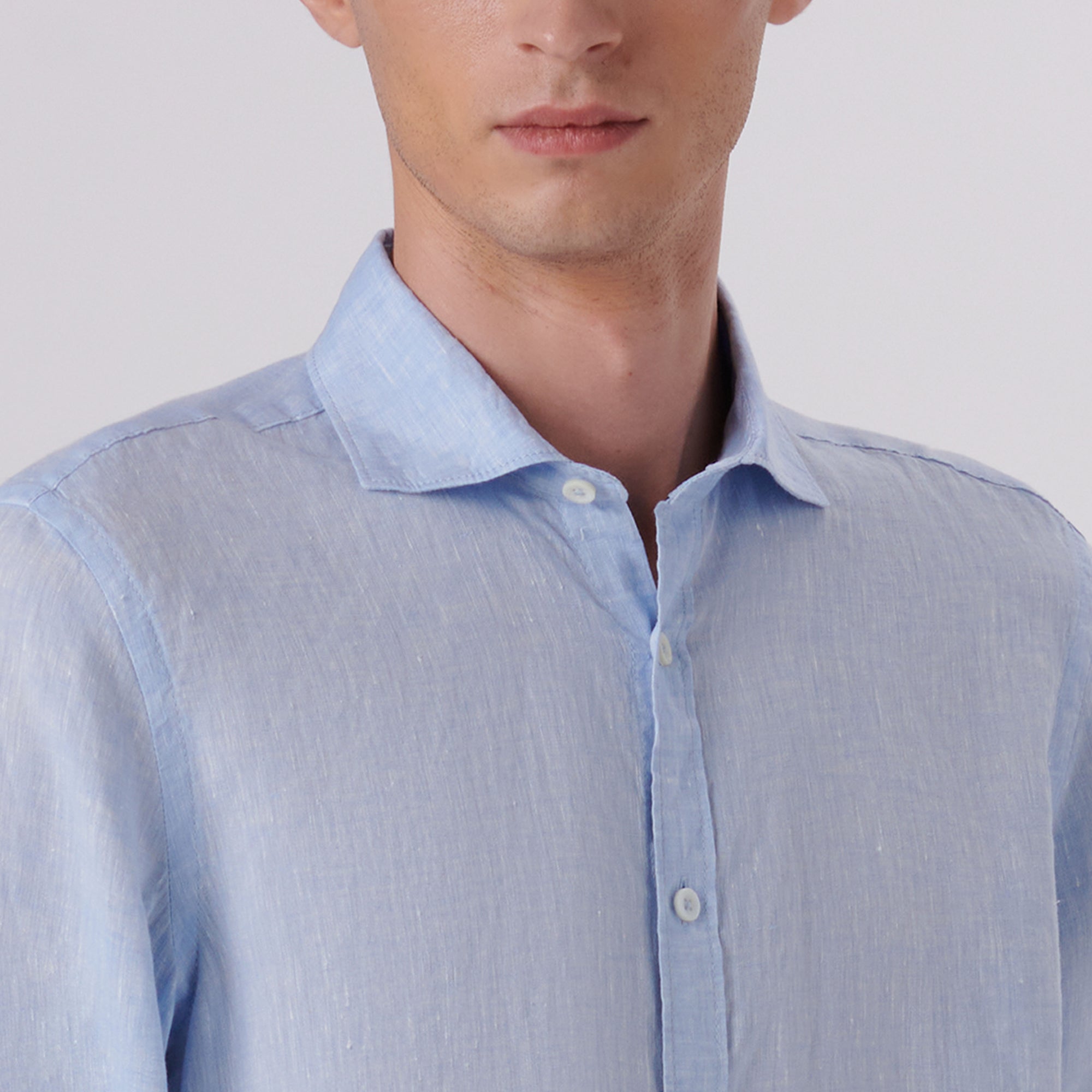 Axel Solid Linen Shirt