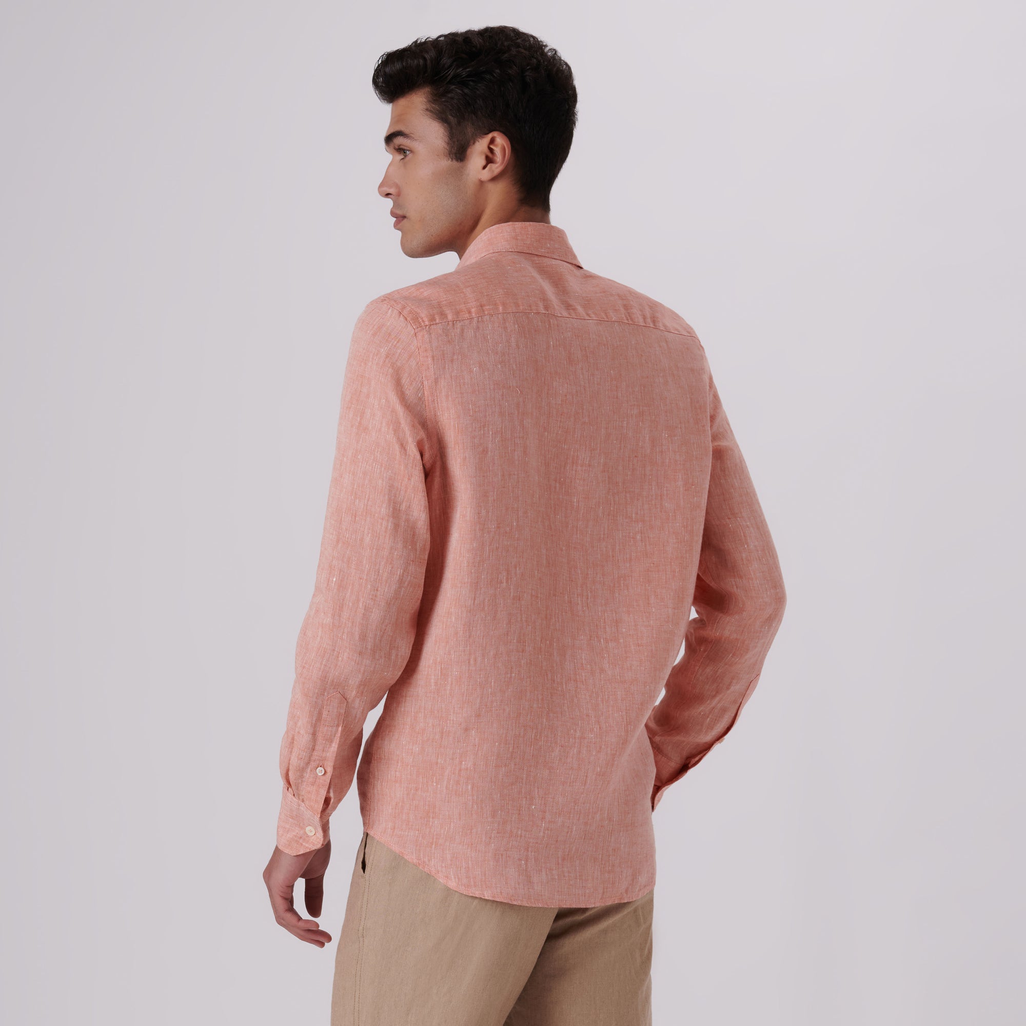 Axel Solid Linen Shirt
