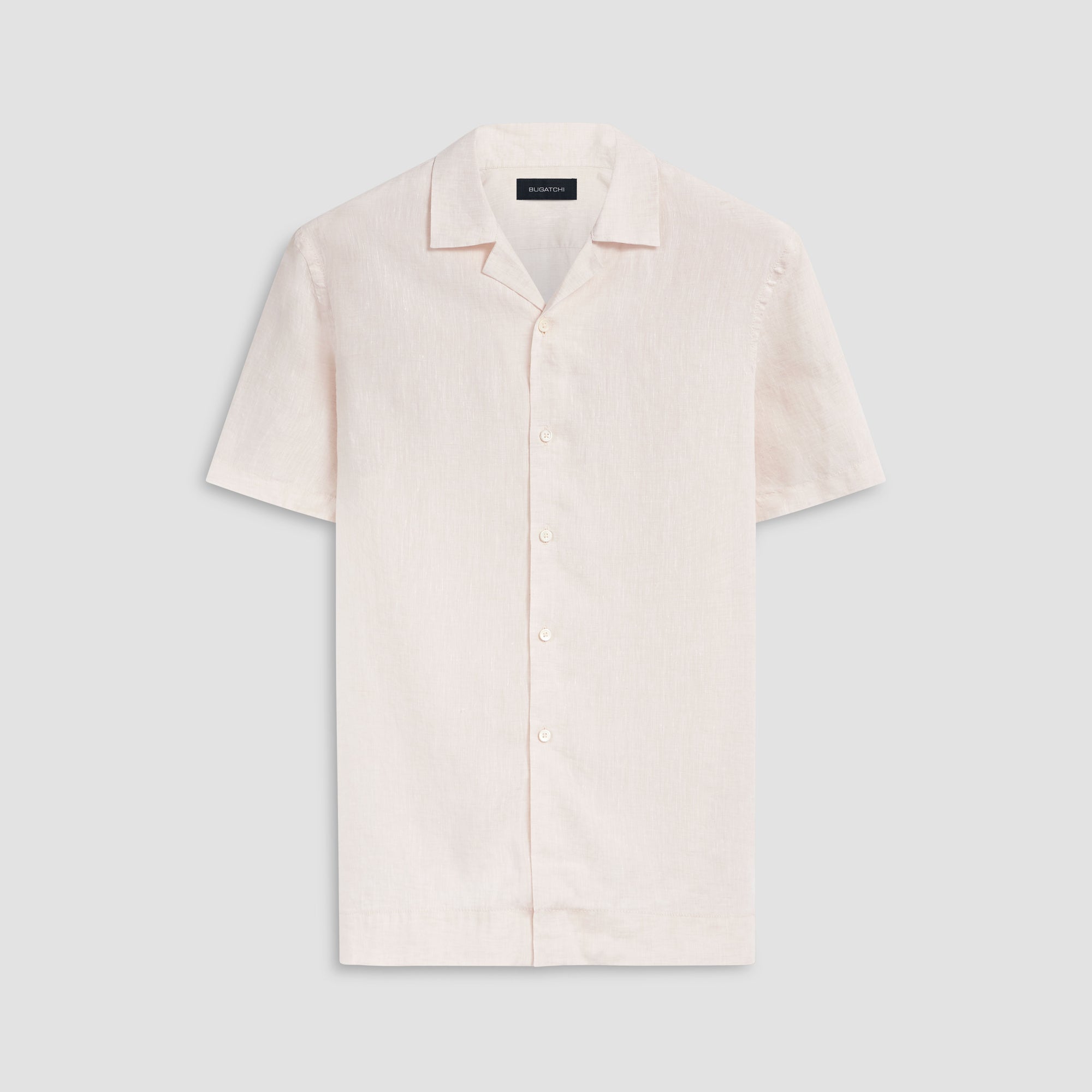 Jackson Solid Short Sleeve Linen Shirt