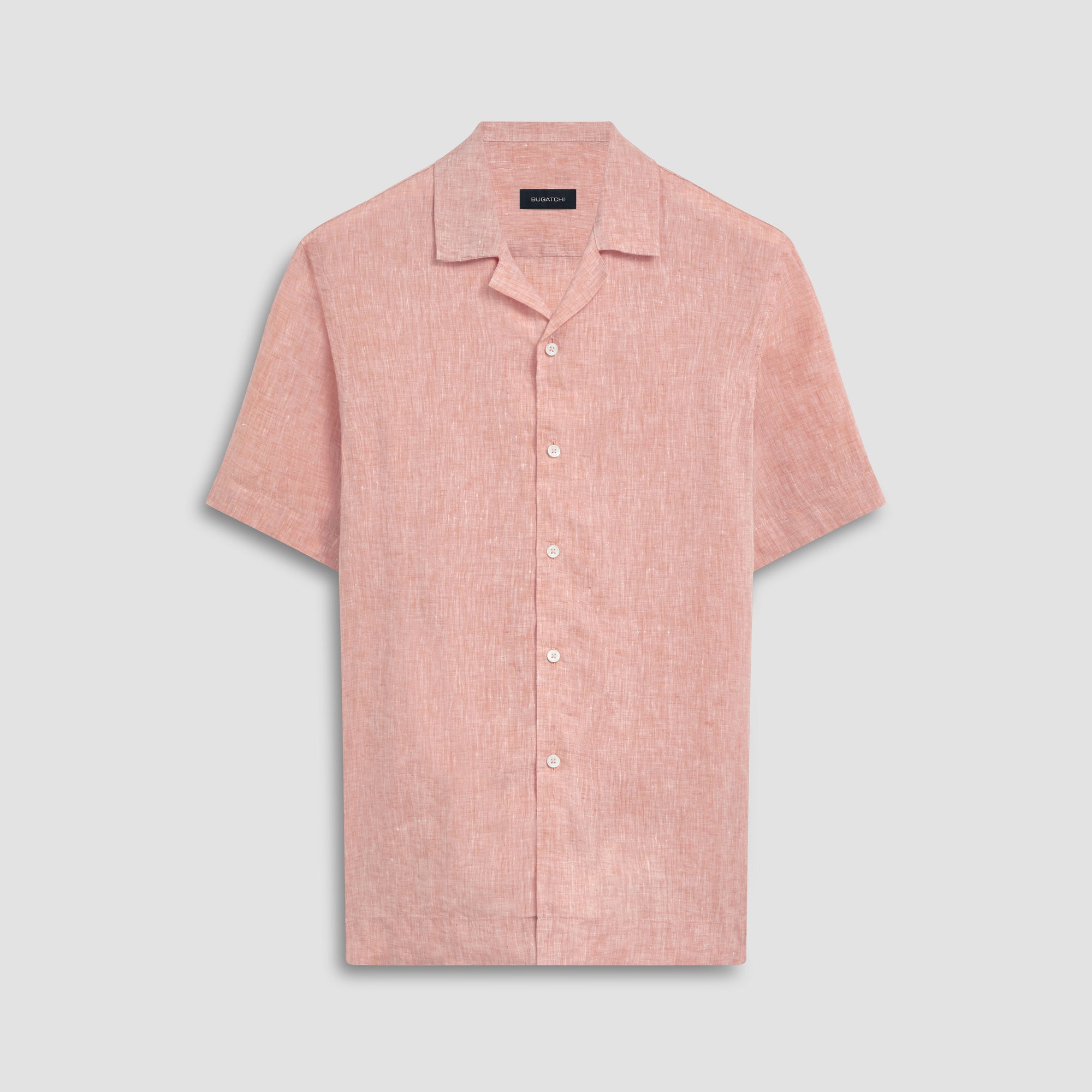 Jackson Solid Short Sleeve Linen Shirt
