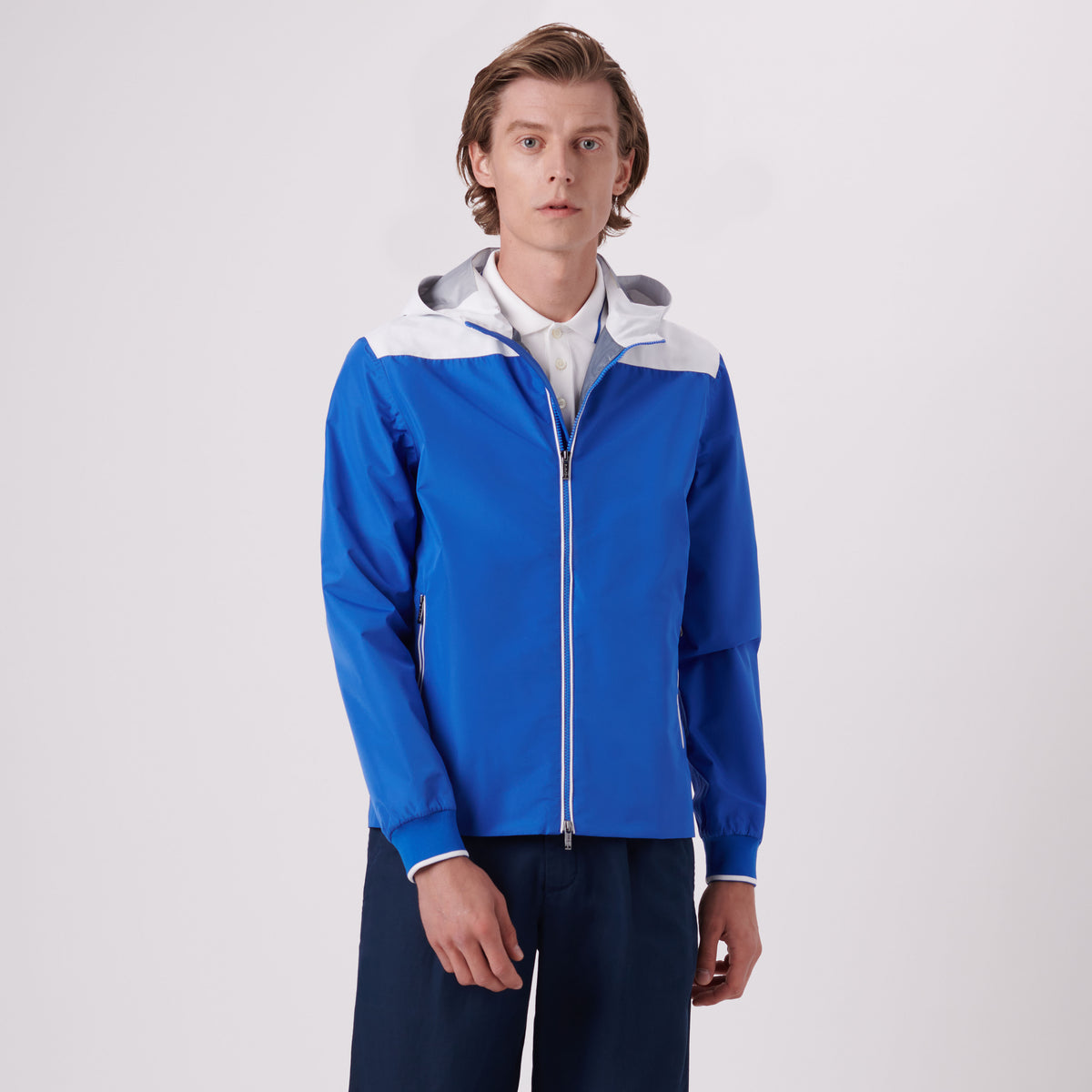 Adult Windbreakers Two Color Two-Tone Nylon Windbreaker – BUGATCHI