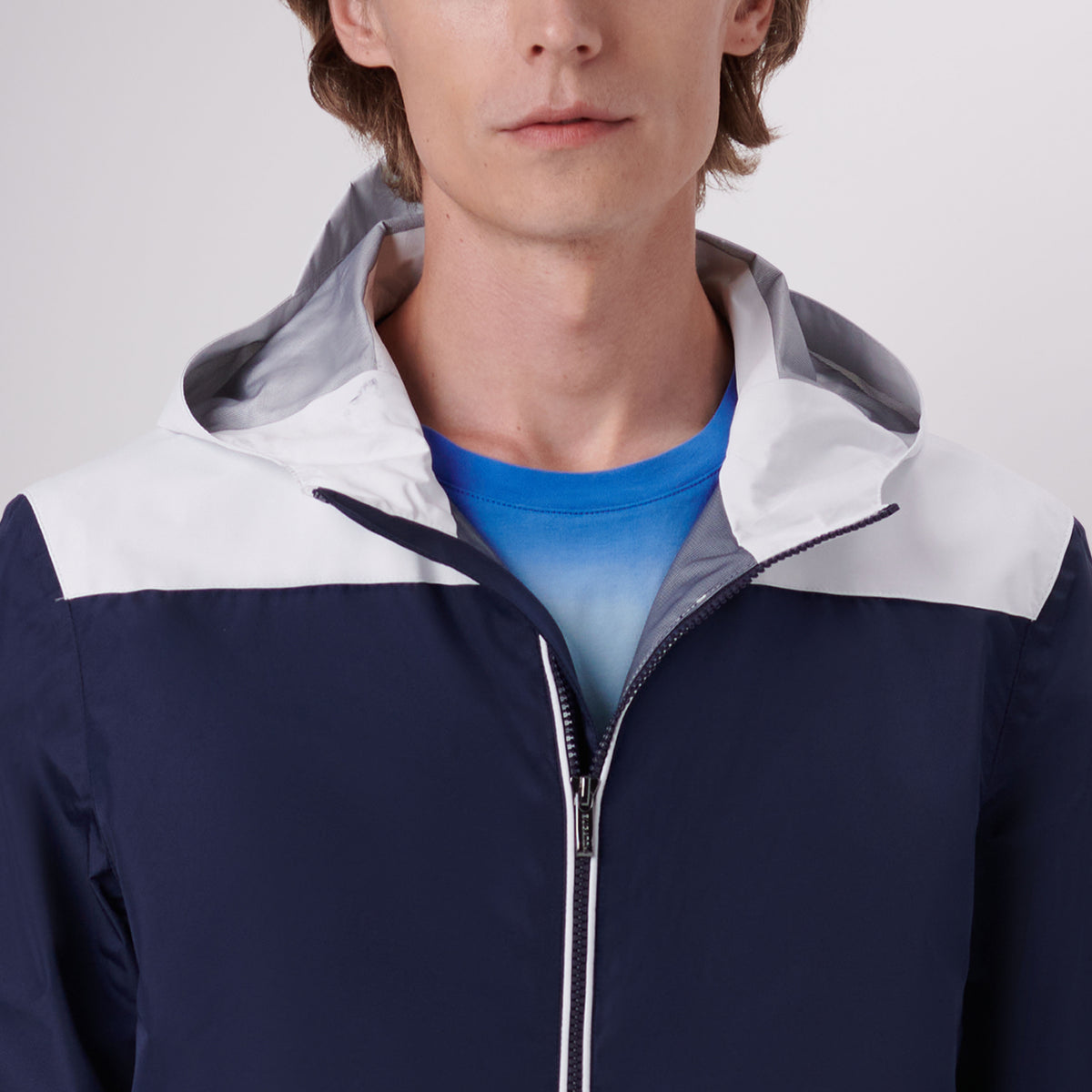 Adult Windbreakers Two Color Two-Tone Nylon Windbreaker – BUGATCHI